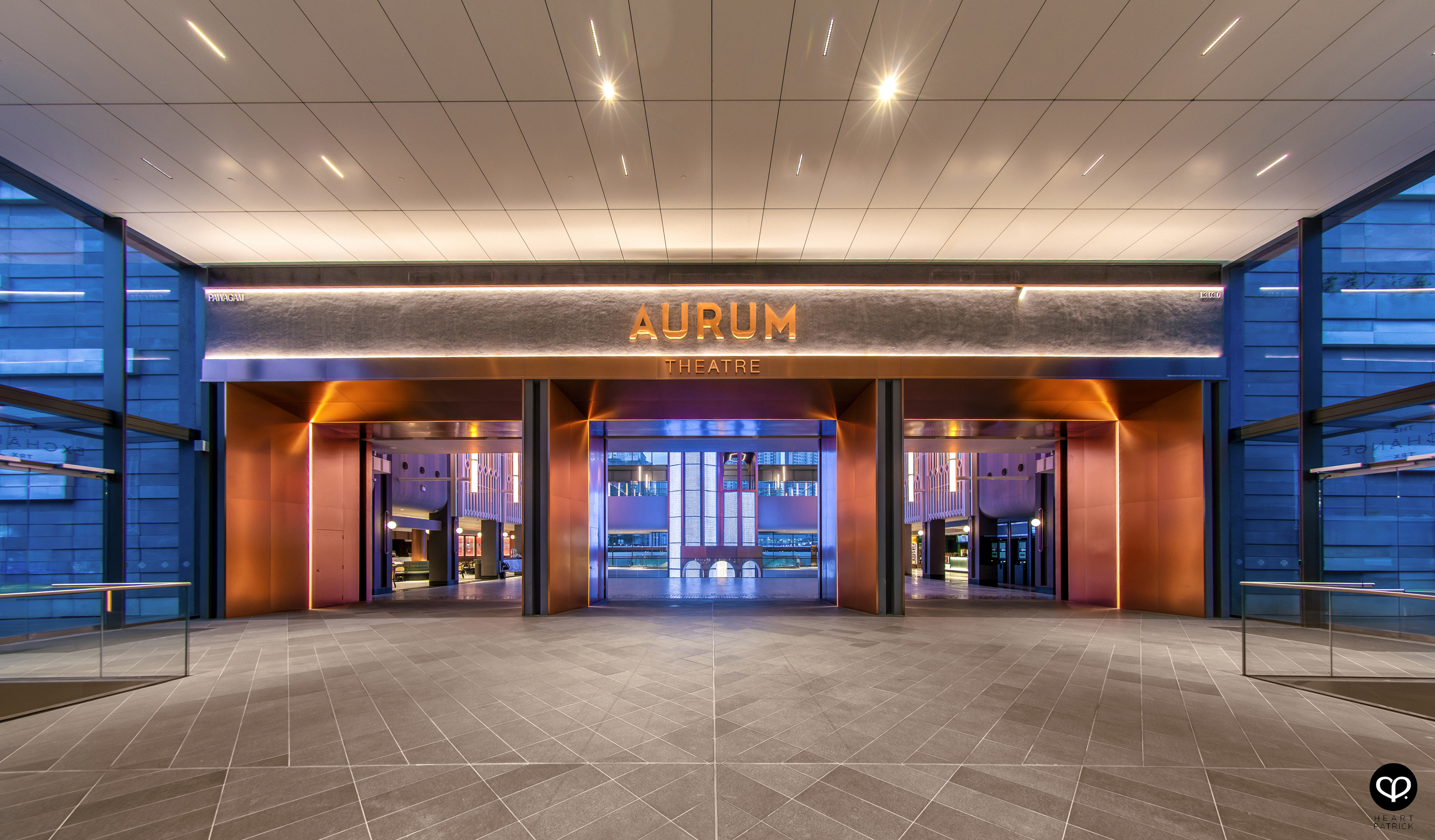 heartpatrick architecture interior photography aurum theatre trx cinema
