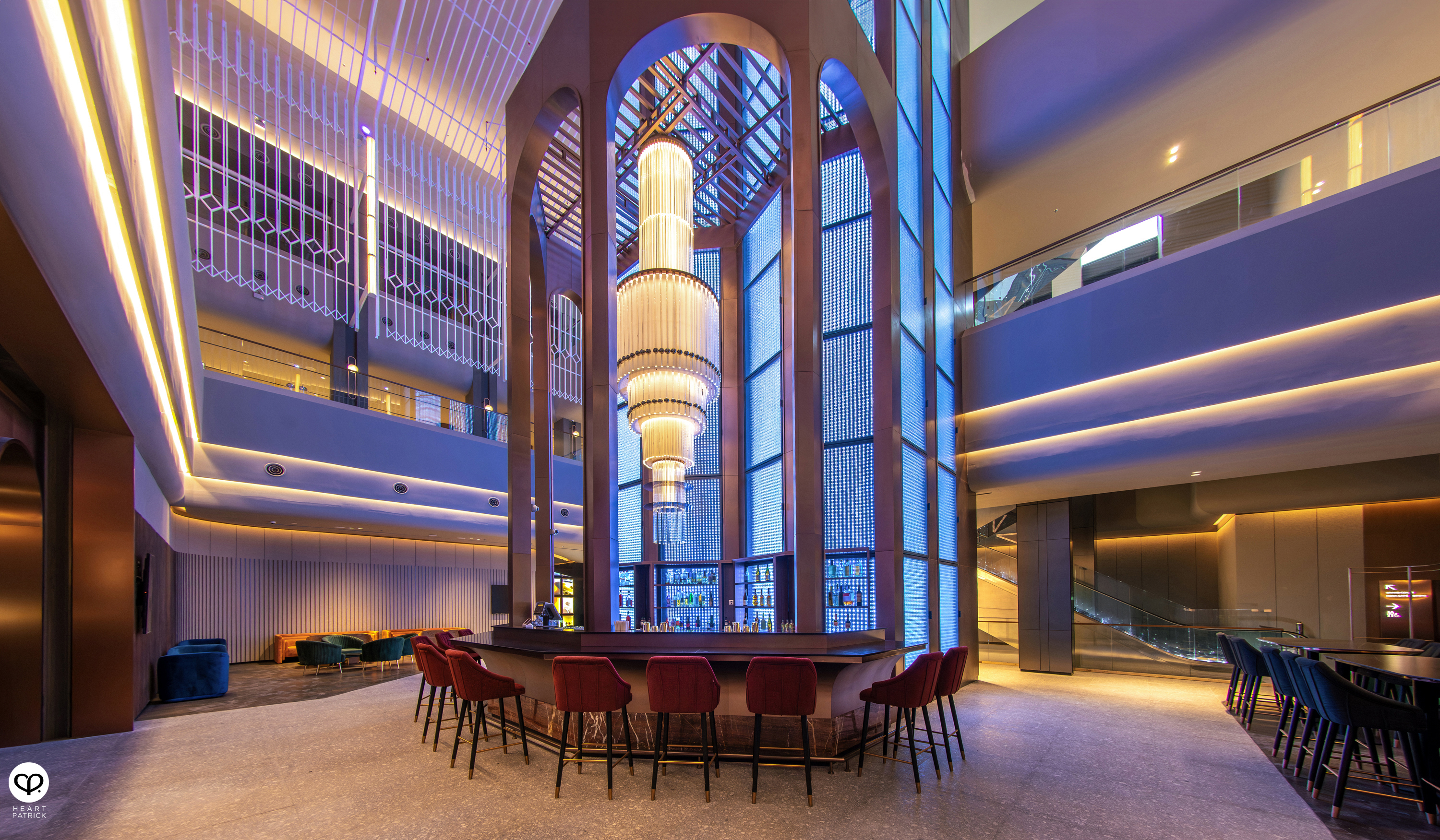 heartpatrick architecture interior photography aurum theatre trx cinema