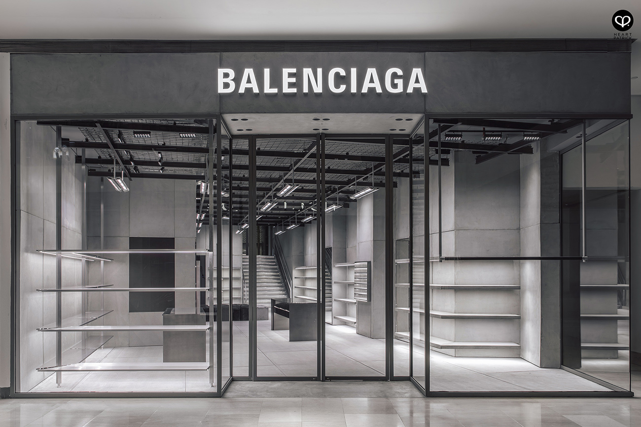 heartpatrick malaysia kuala lumpur interior photography boutique balenciaga pavilion bukit bintang 