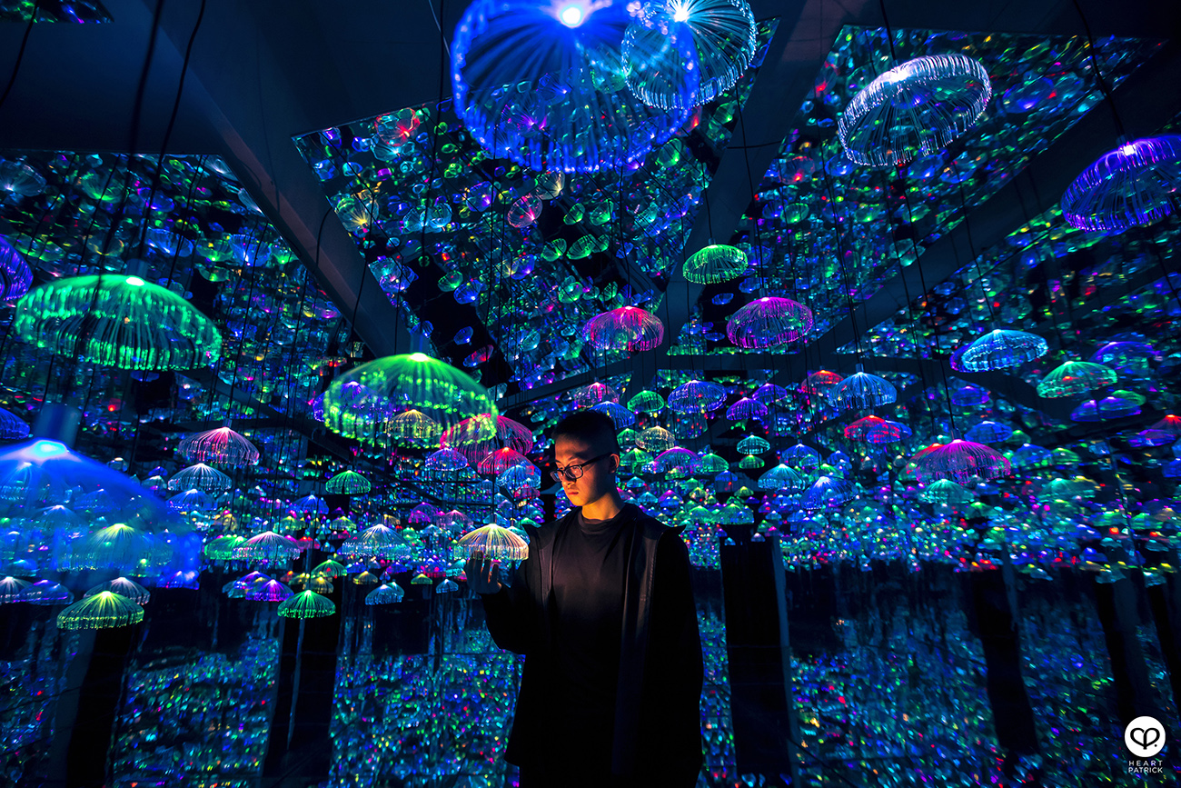 heartpatrick interior photography teamlab bear bad installations light projection instagram spot kulai johor