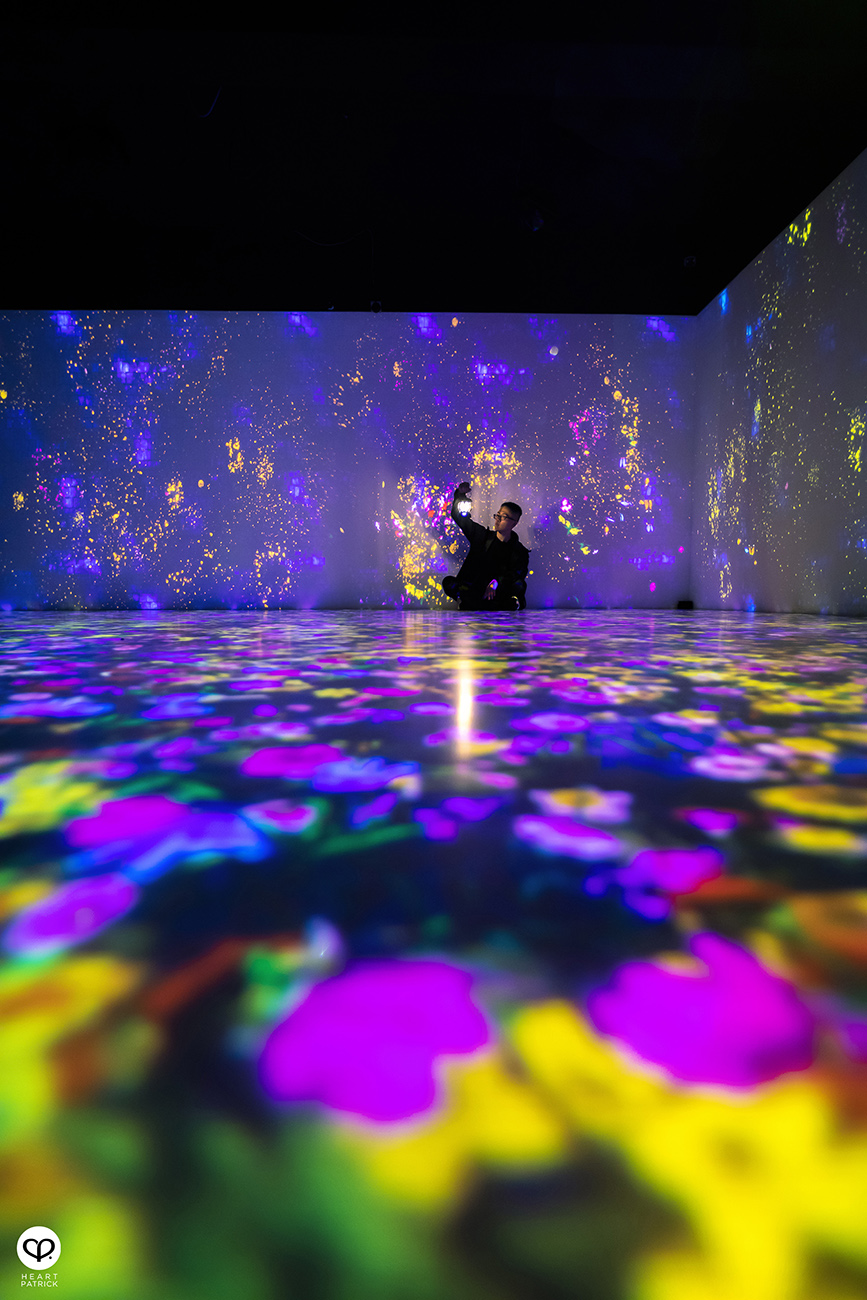 heartpatrick interior photography teamlab bear bad installations light projection instagram spot kulai johor