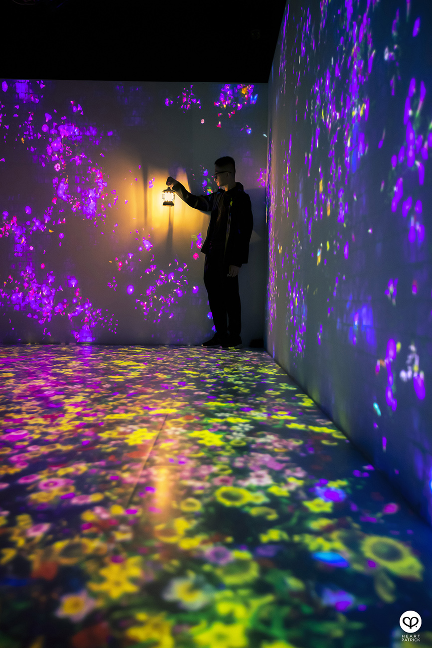 heartpatrick interior photography teamlab bear bad installations light projection instagram spot kulai johor