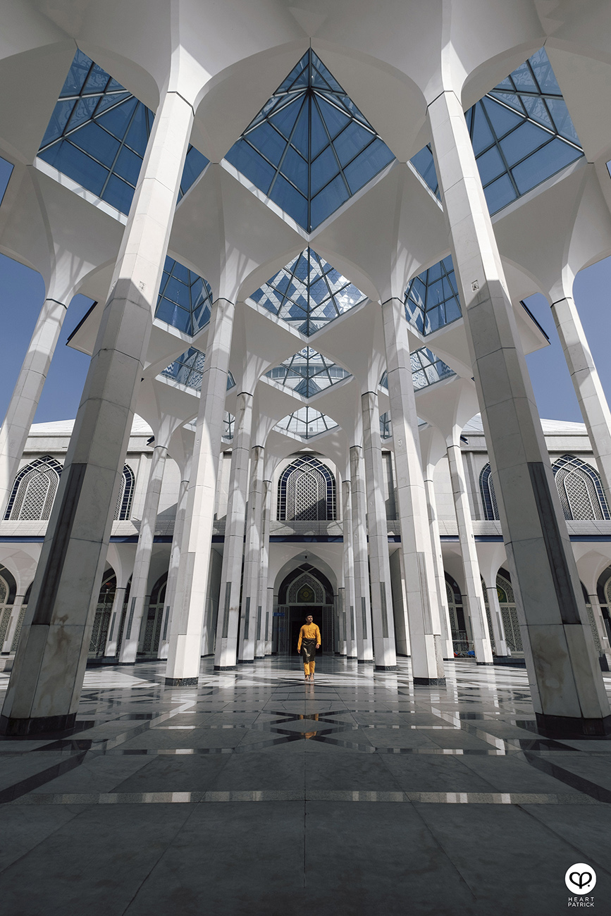 heartpatrick architecture interior photography blue mosque sultan salahuddin abdul aziz mosque shah alam