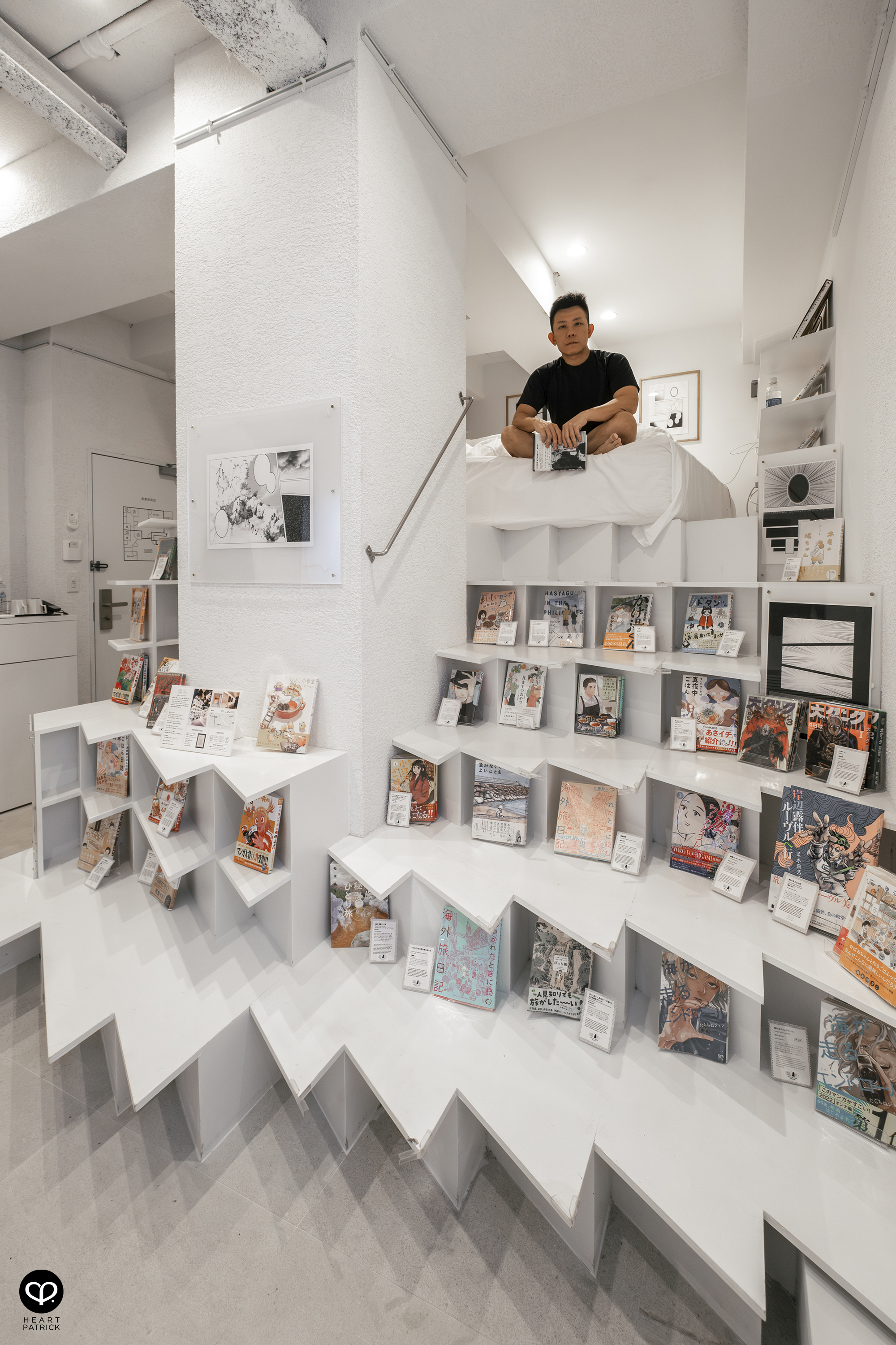 heartpatrick travel interior hotel photography book hotel jimbocho tokyo japan