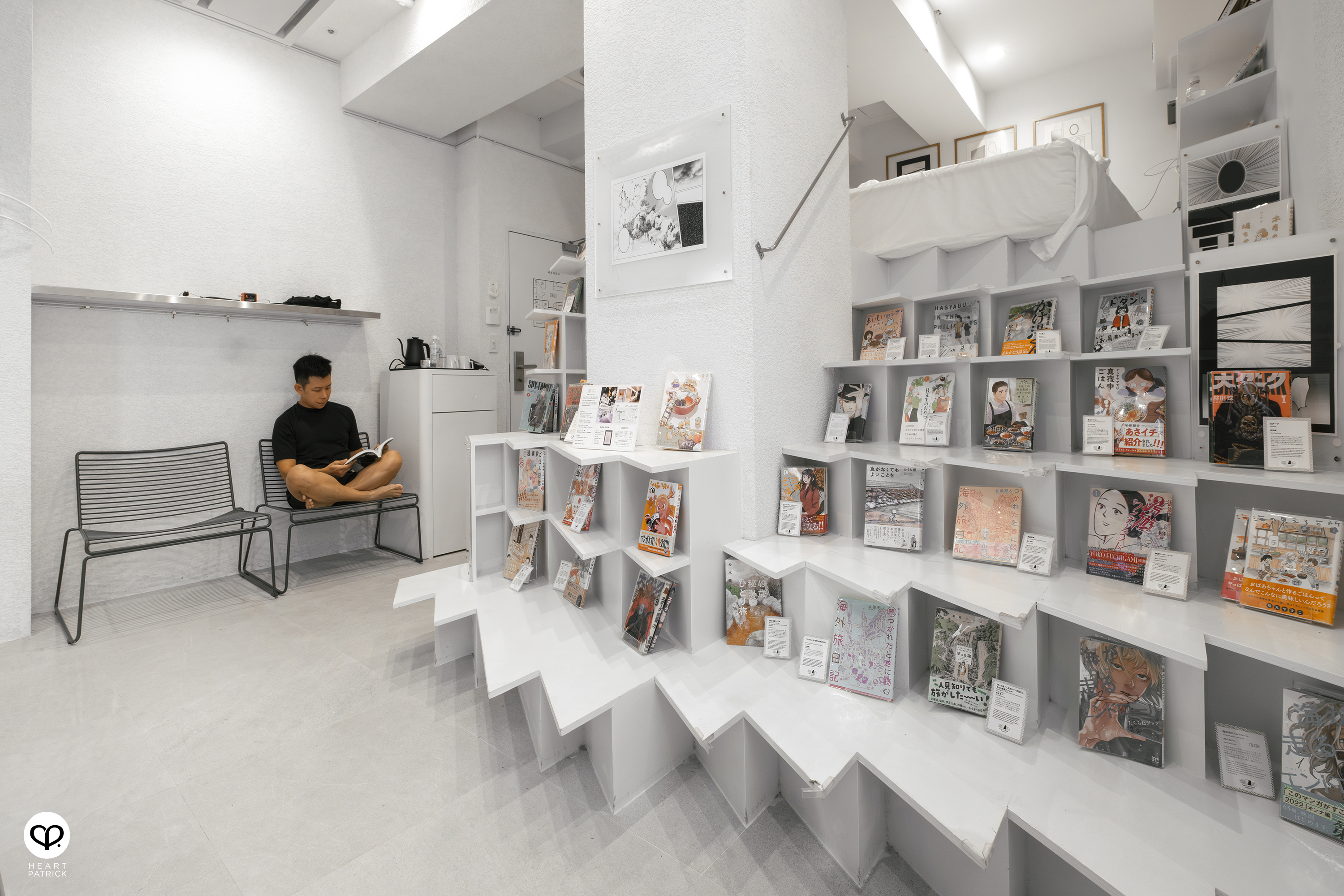 heartpatrick travel interior hotel photography book hotel jimbocho tokyo japan