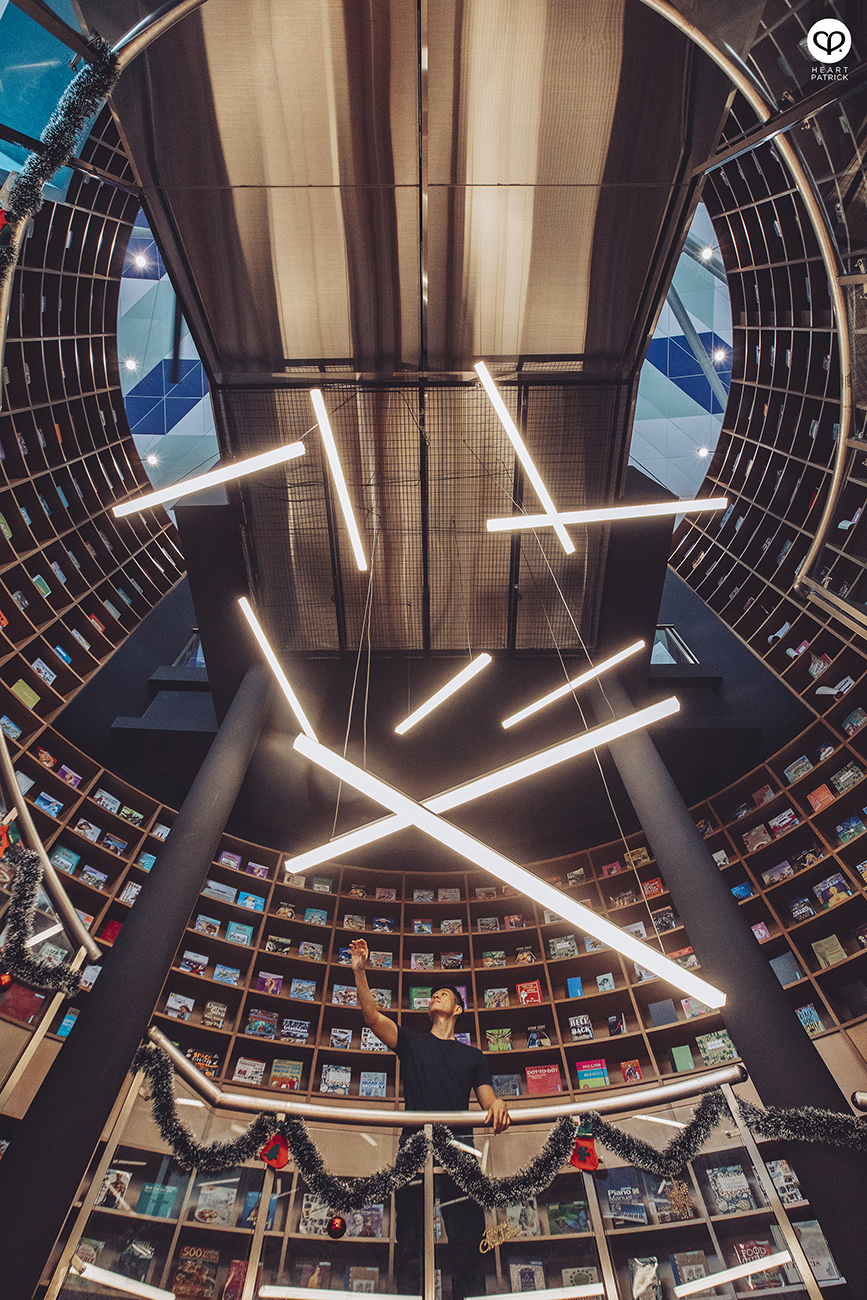 heartpatrick architectural interior photography bookXcess book store sunsuria forum shah alam