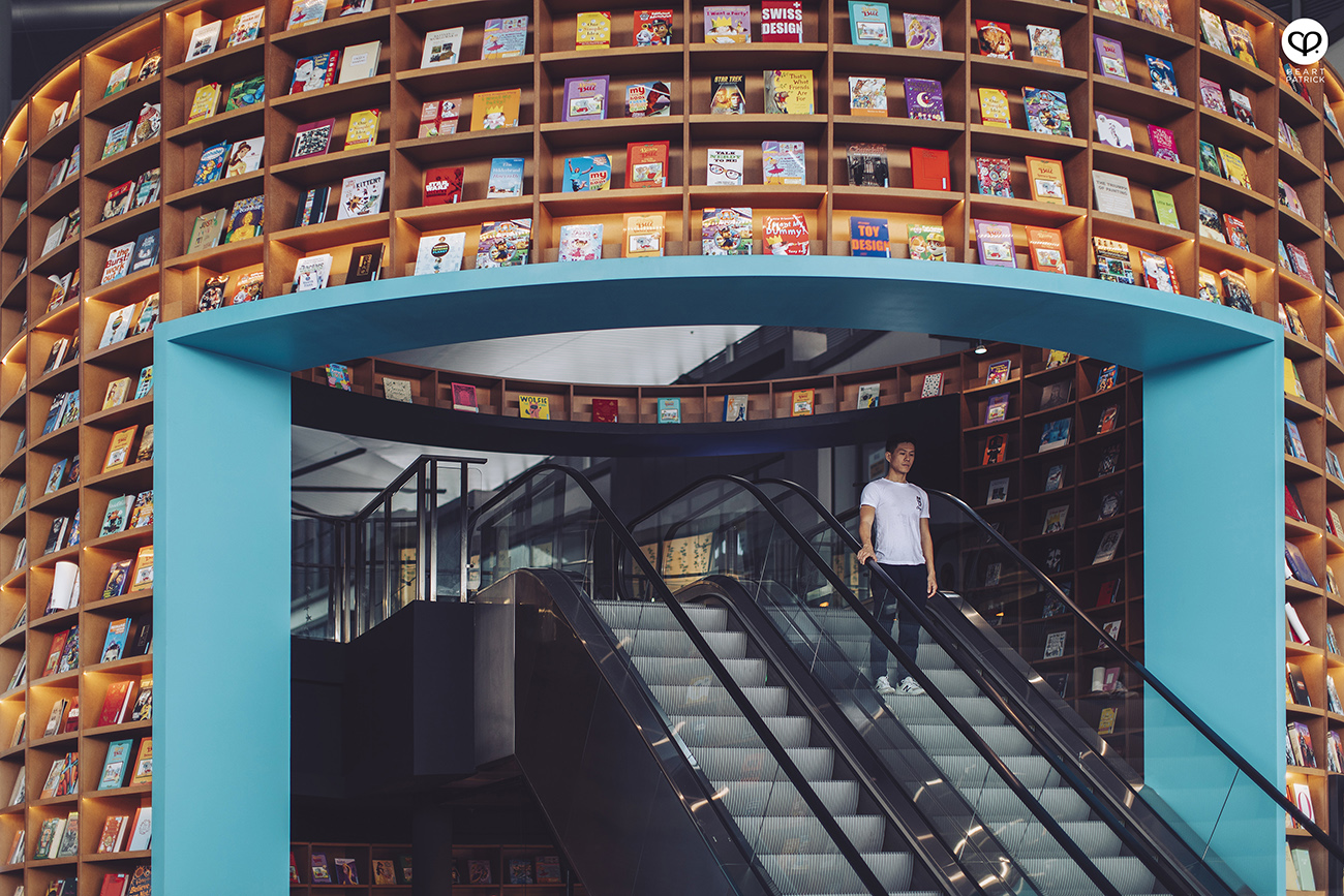 heartpatrick architectural interior photography bookXcess book store sunsuria forum shah alam