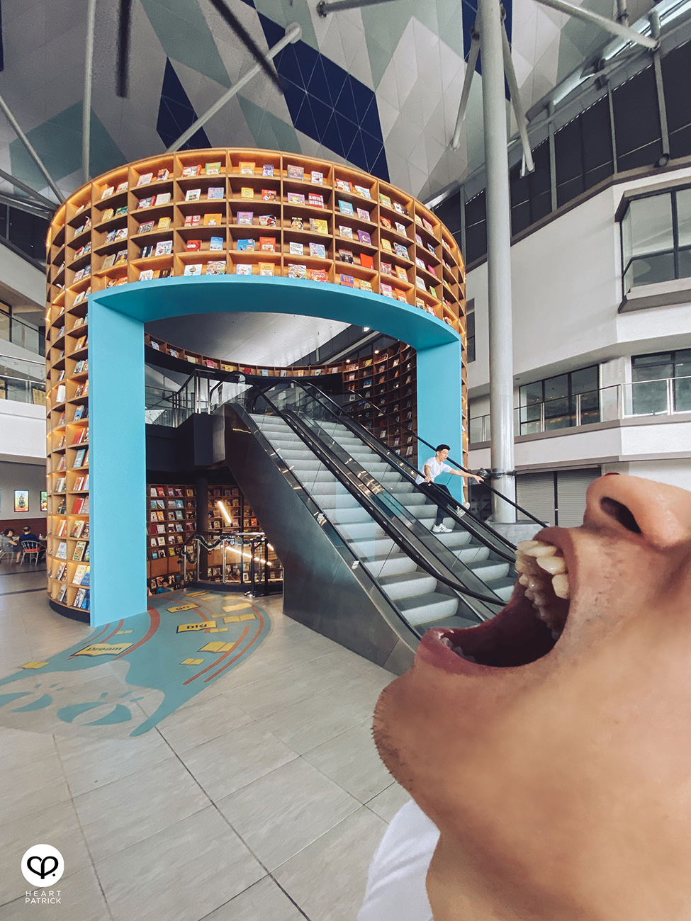 heartpatrick architectural interior photography bookXcess book store sunsuria forum shah alam