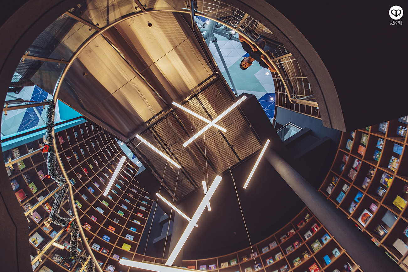 heartpatrick architectural interior photography bookXcess book store sunsuria forum shah alam