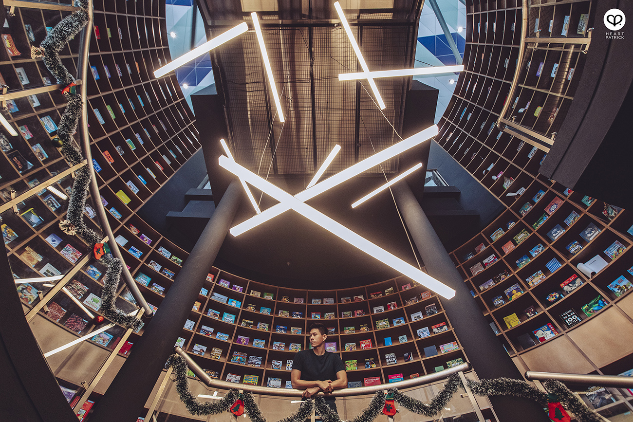 heartpatrick architectural interior photography bookXcess book store sunsuria forum shah alam