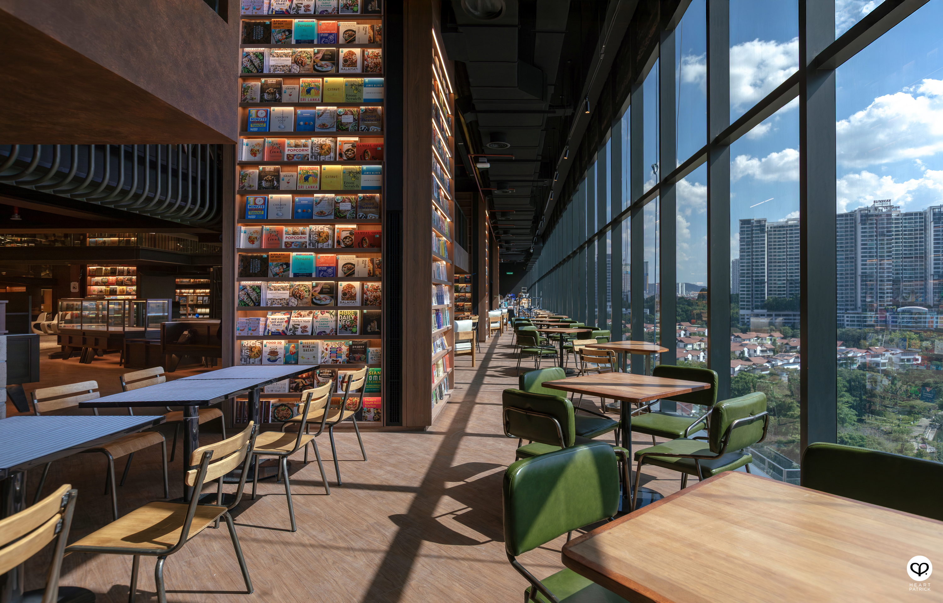 heartpatrick interior photography bookxcess sunway square mall