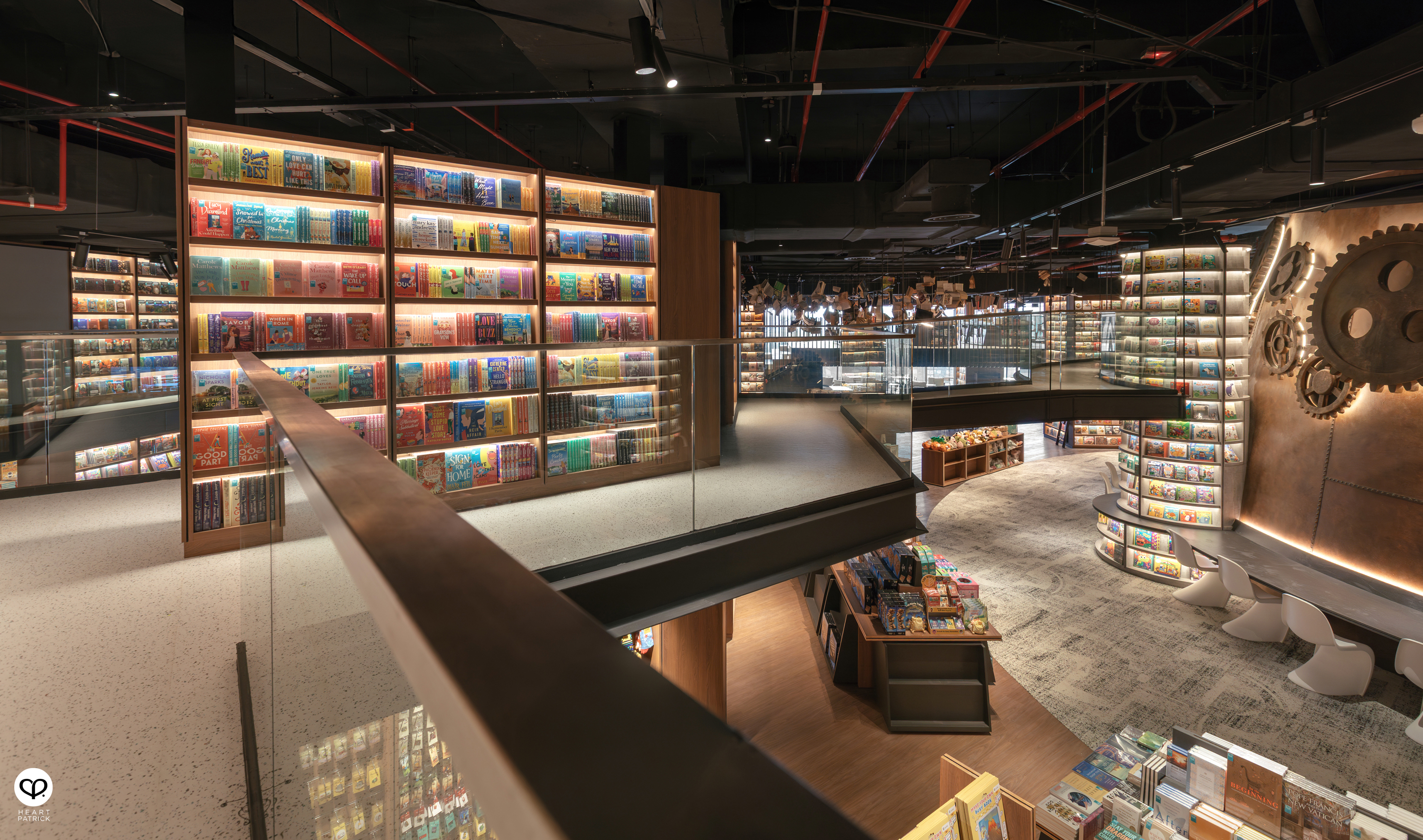 heartpatrick interior photography bookxcess sunway square mall