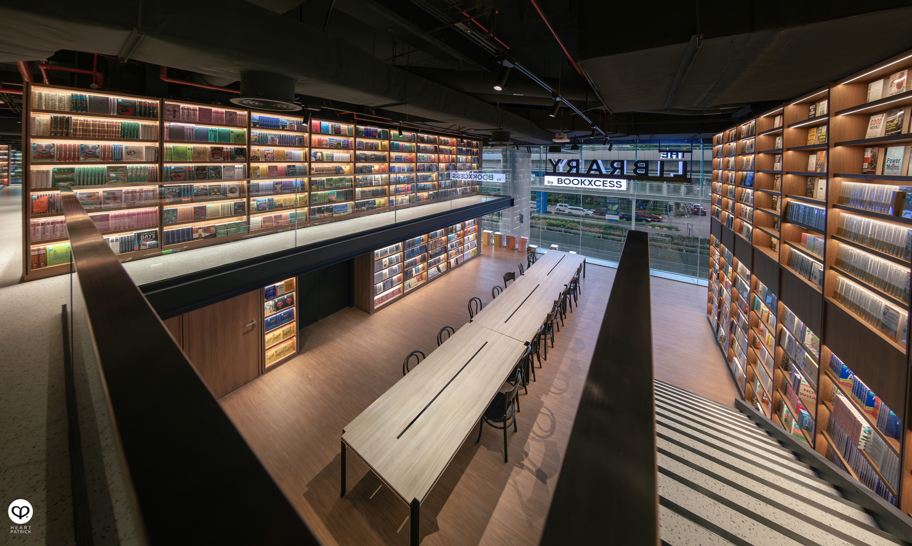 heartpatrick interior photography bookxcess sunway square mall