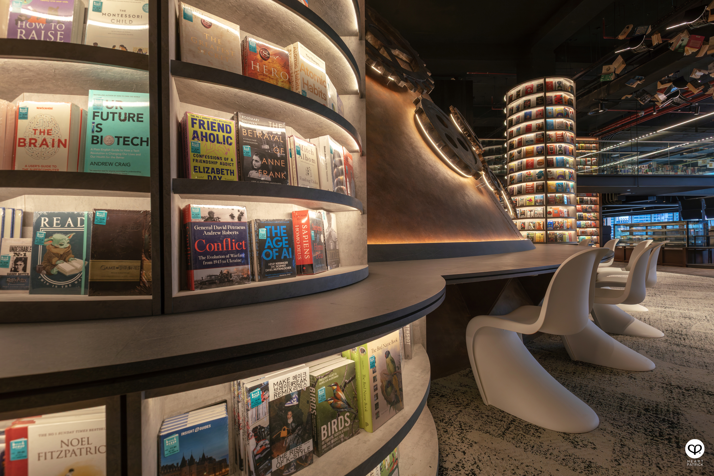 heartpatrick interior photography bookxcess sunway square mall