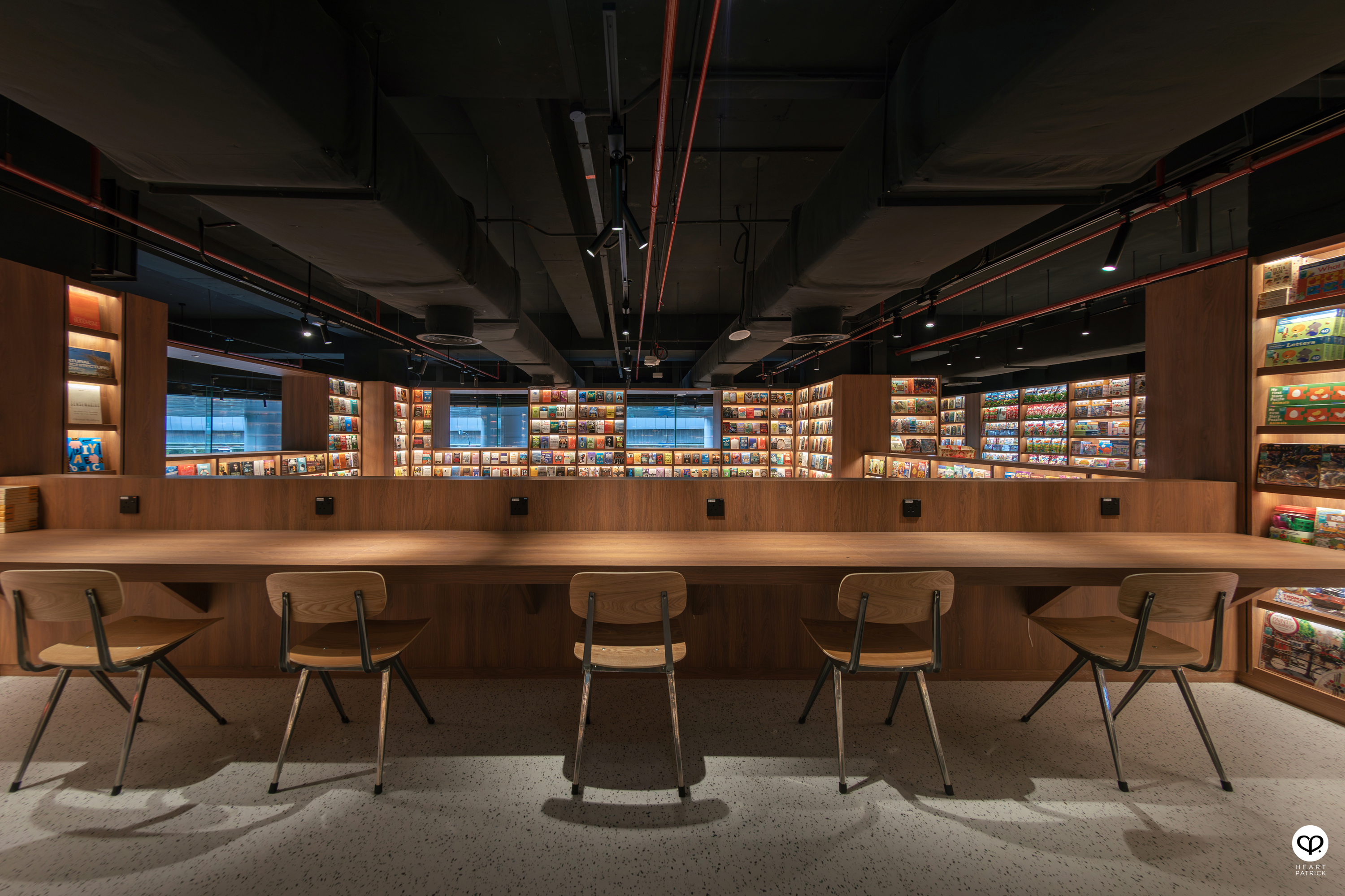 heartpatrick interior photography bookxcess sunway square mall