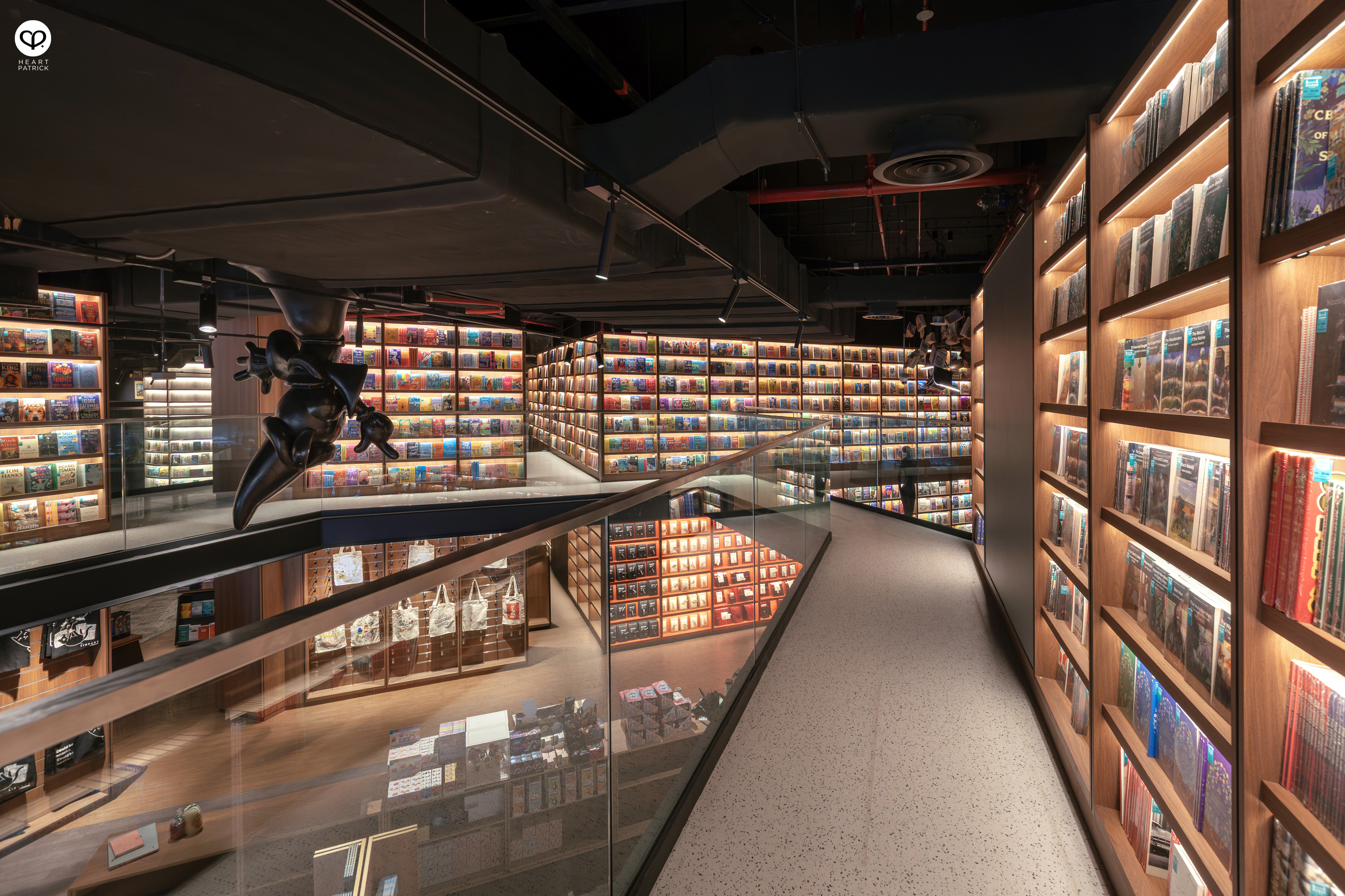heartpatrick interior photography bookxcess sunway square mall