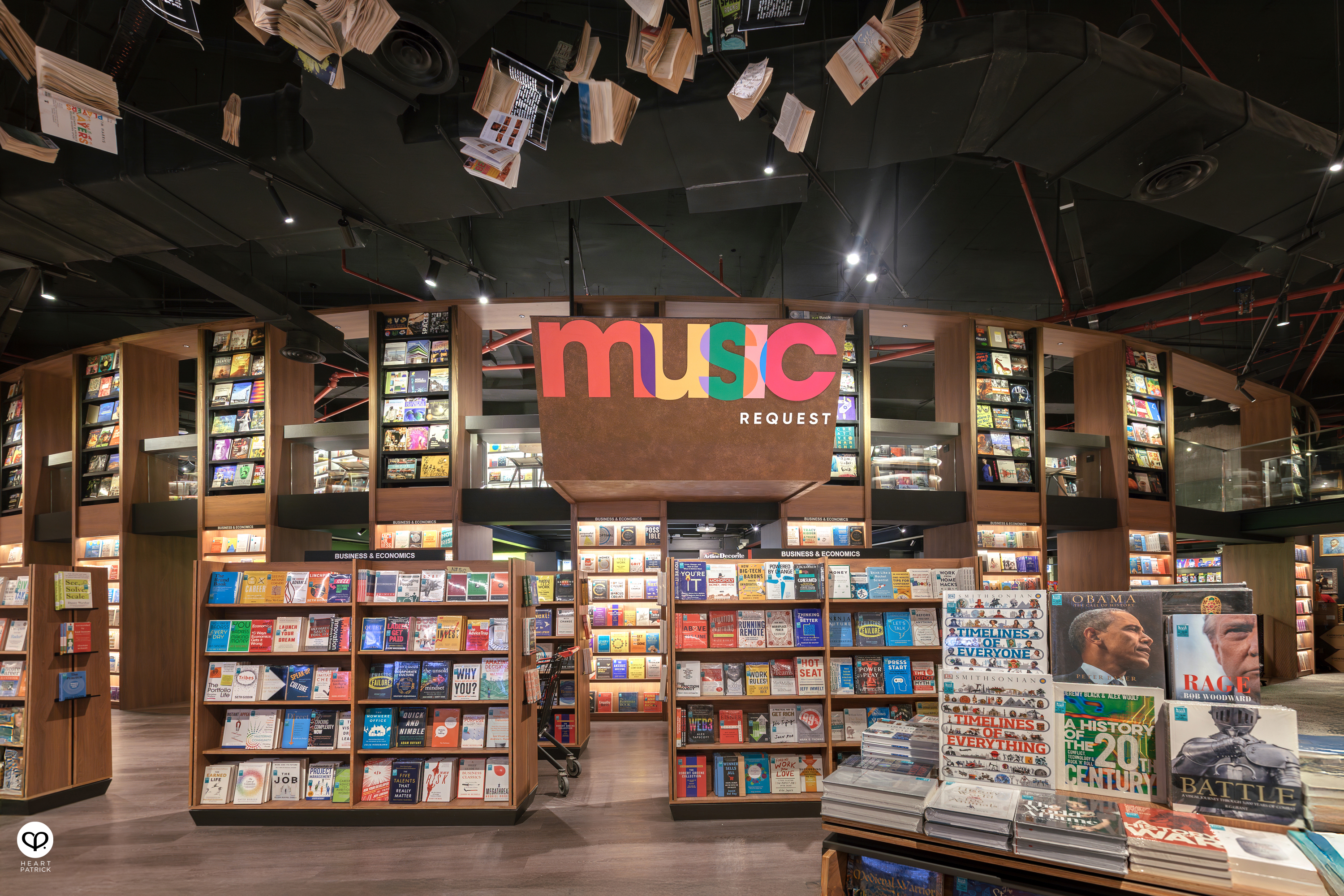 heartpatrick interior photography bookxcess sunway square mall