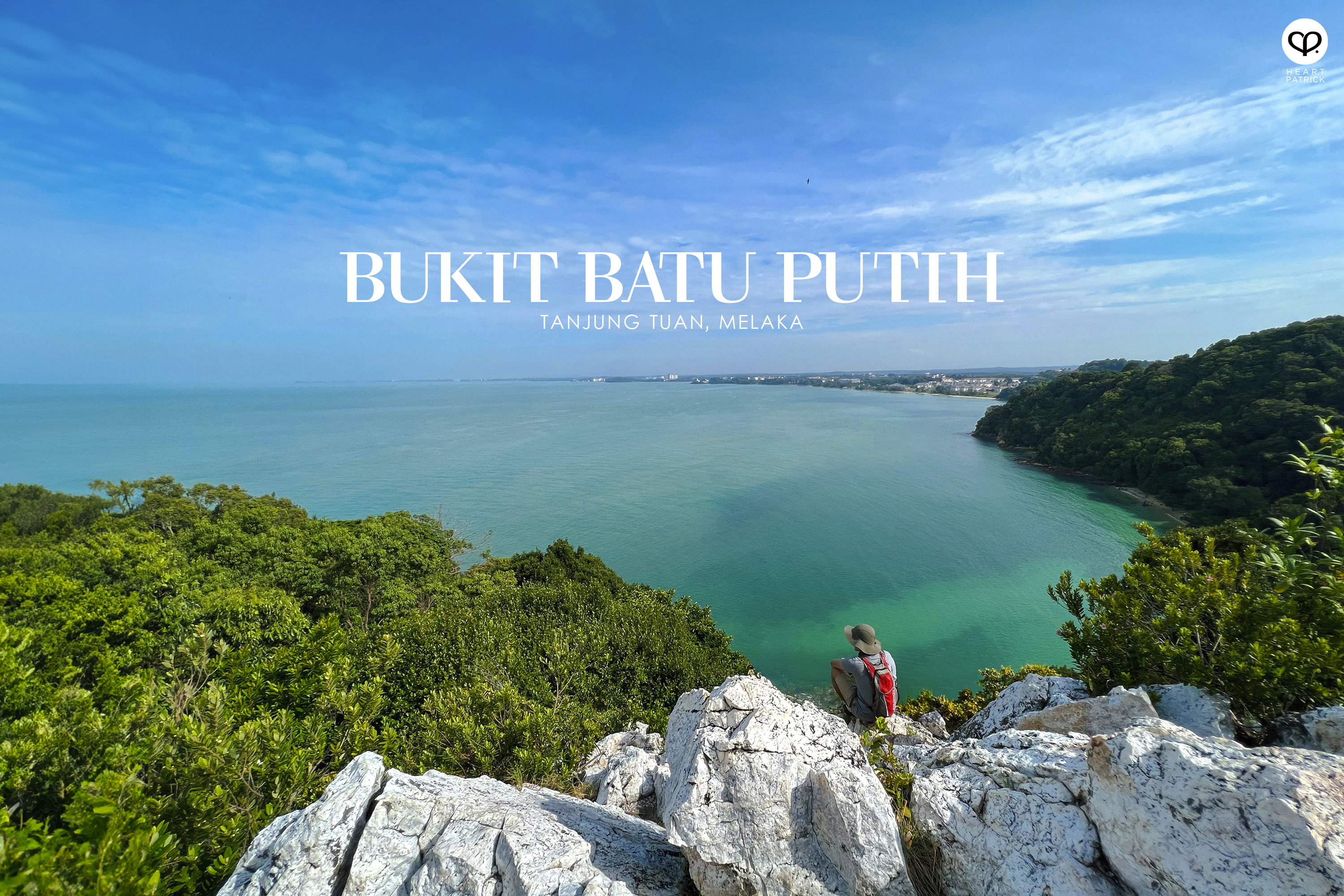 heartpatrick hiking photography bukit batu putih tanjung tuan melaka