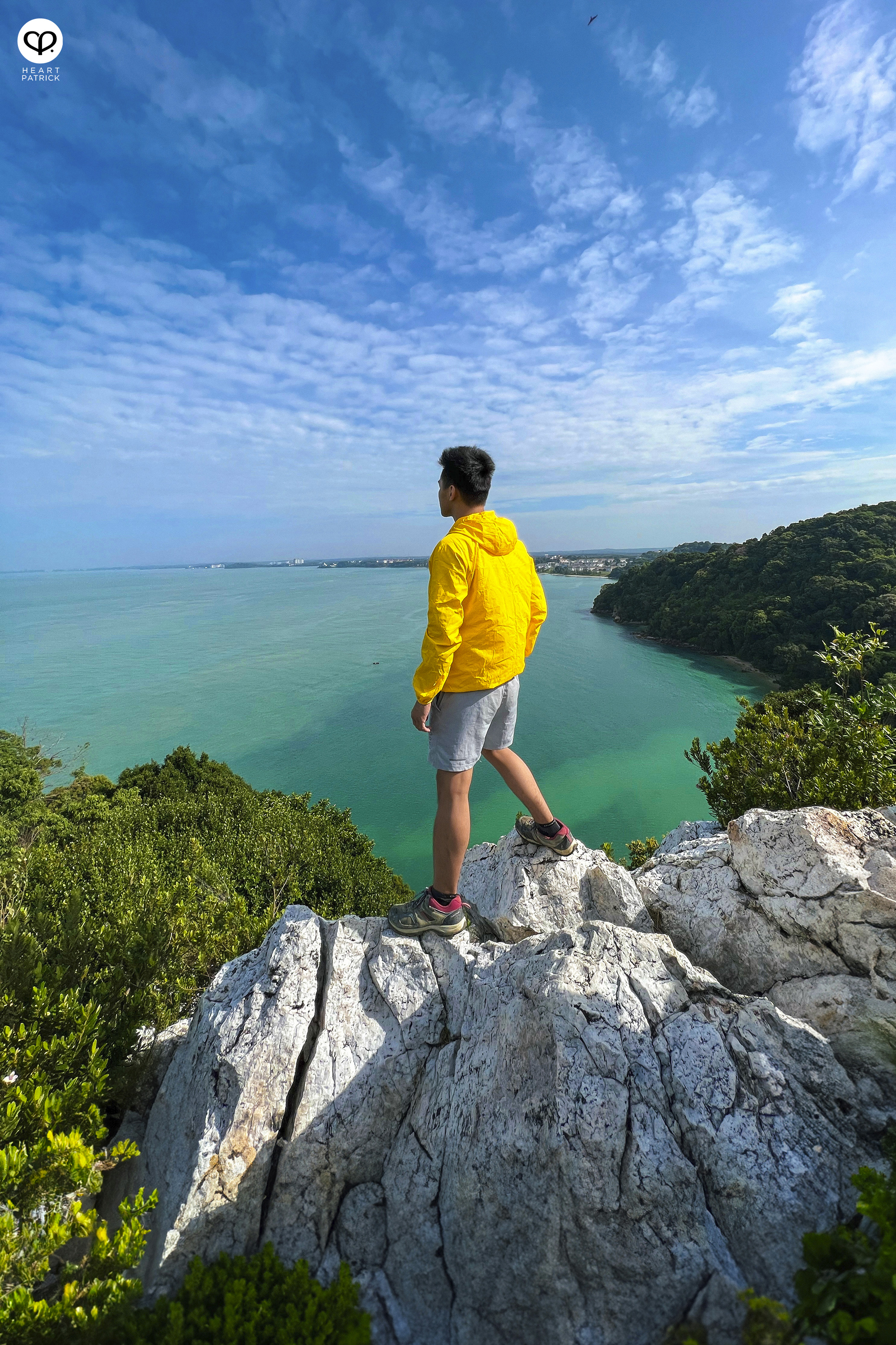 heartpatrick hiking photography bukit batu putih tanjung tuan melaka