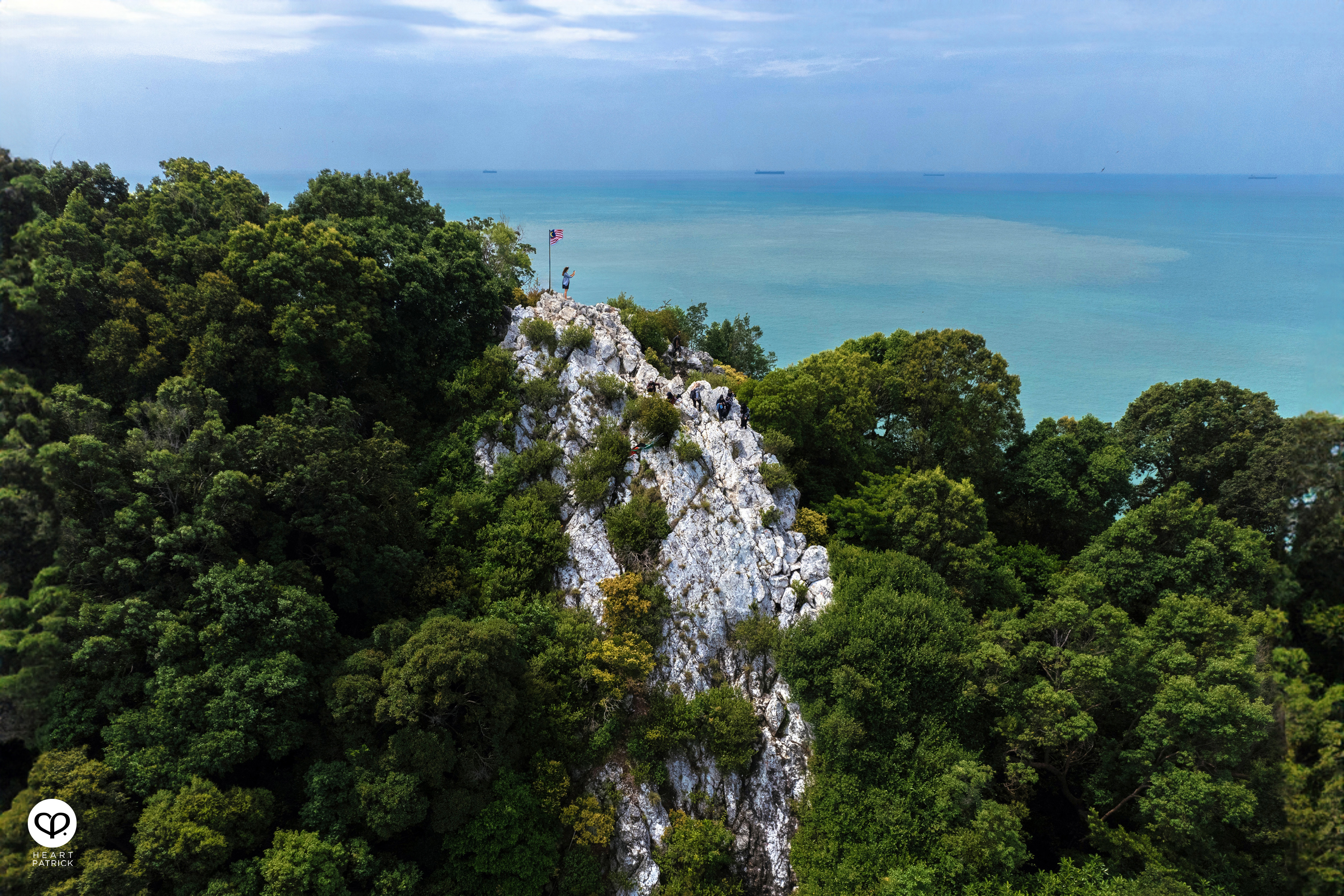 heartpatrick hiking photography bukit batu putih tanjung tuan melaka