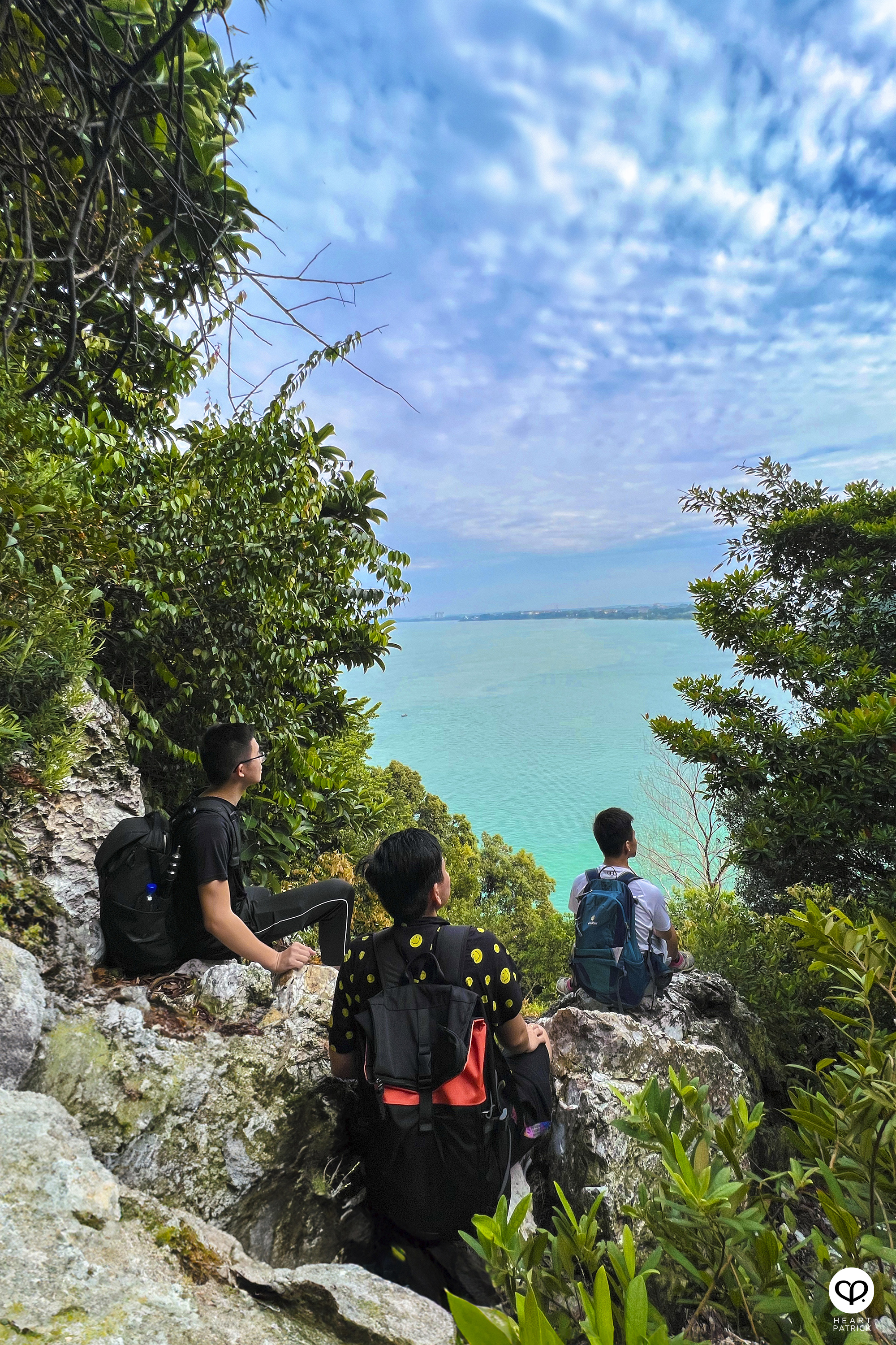 heartpatrick hiking photography bukit batu putih tanjung tuan melaka