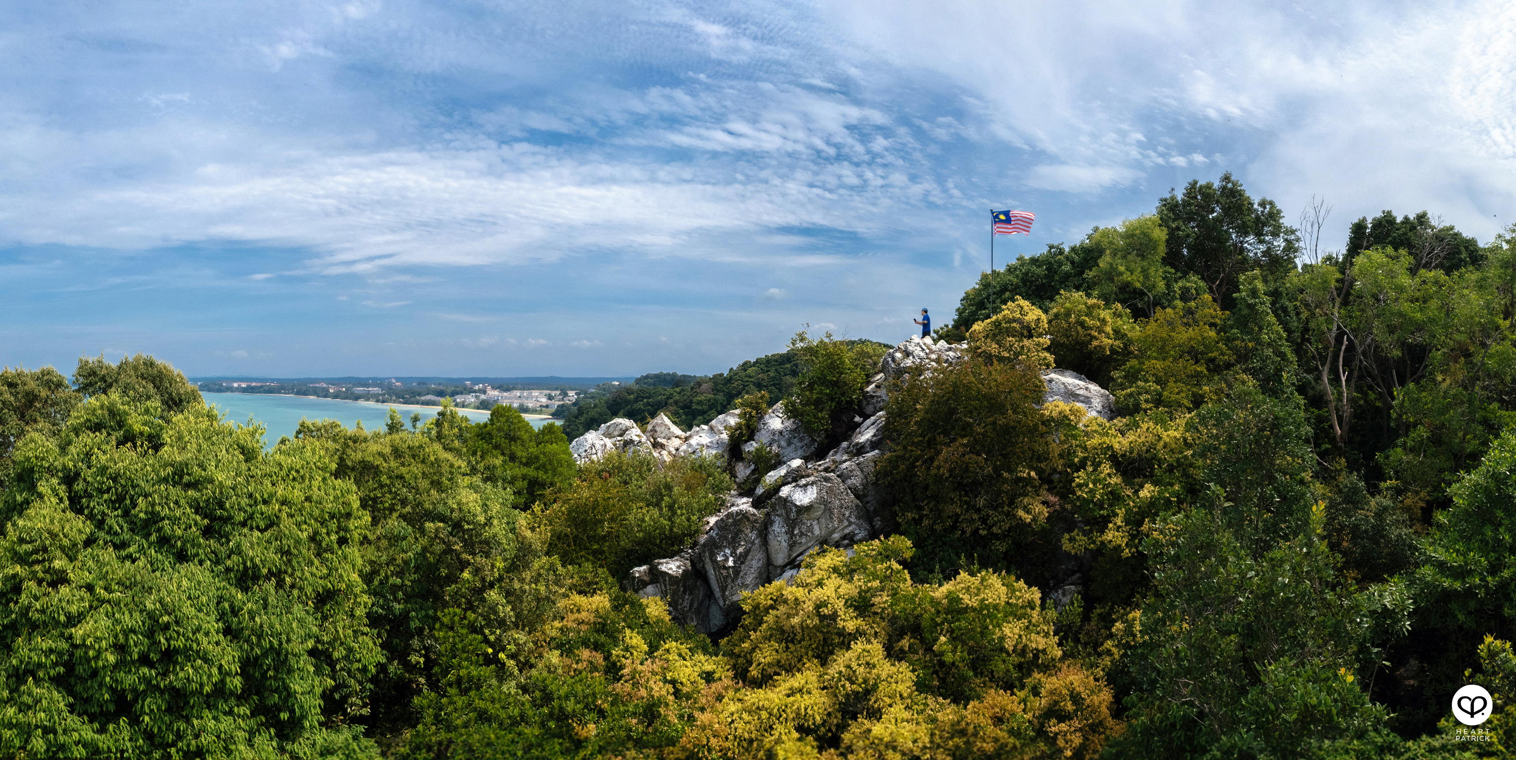 heartpatrick hiking photography bukit batu putih tanjung tuan melaka