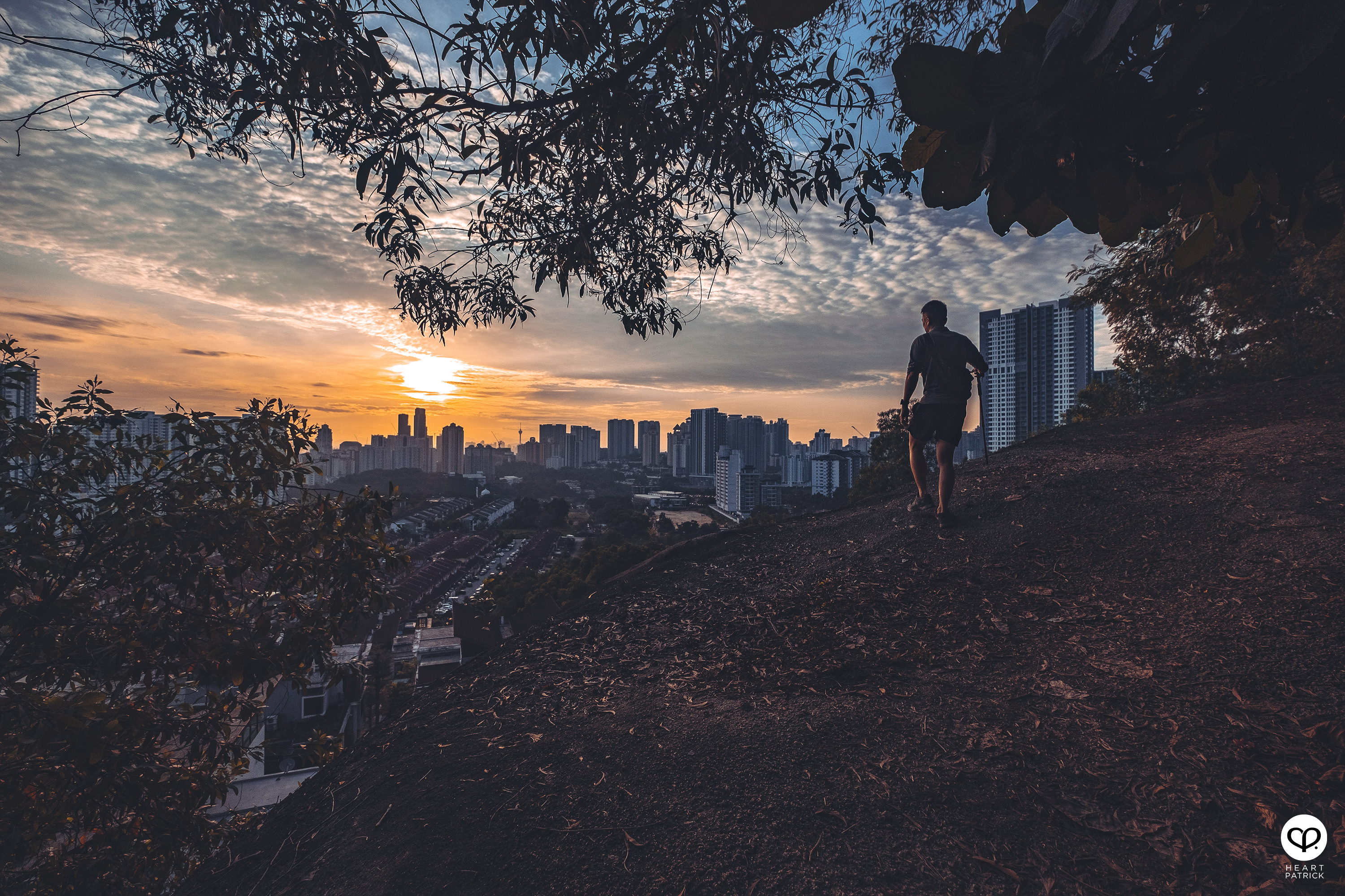 heartpatrick urban exploring hiking bukit seri bintang segambut