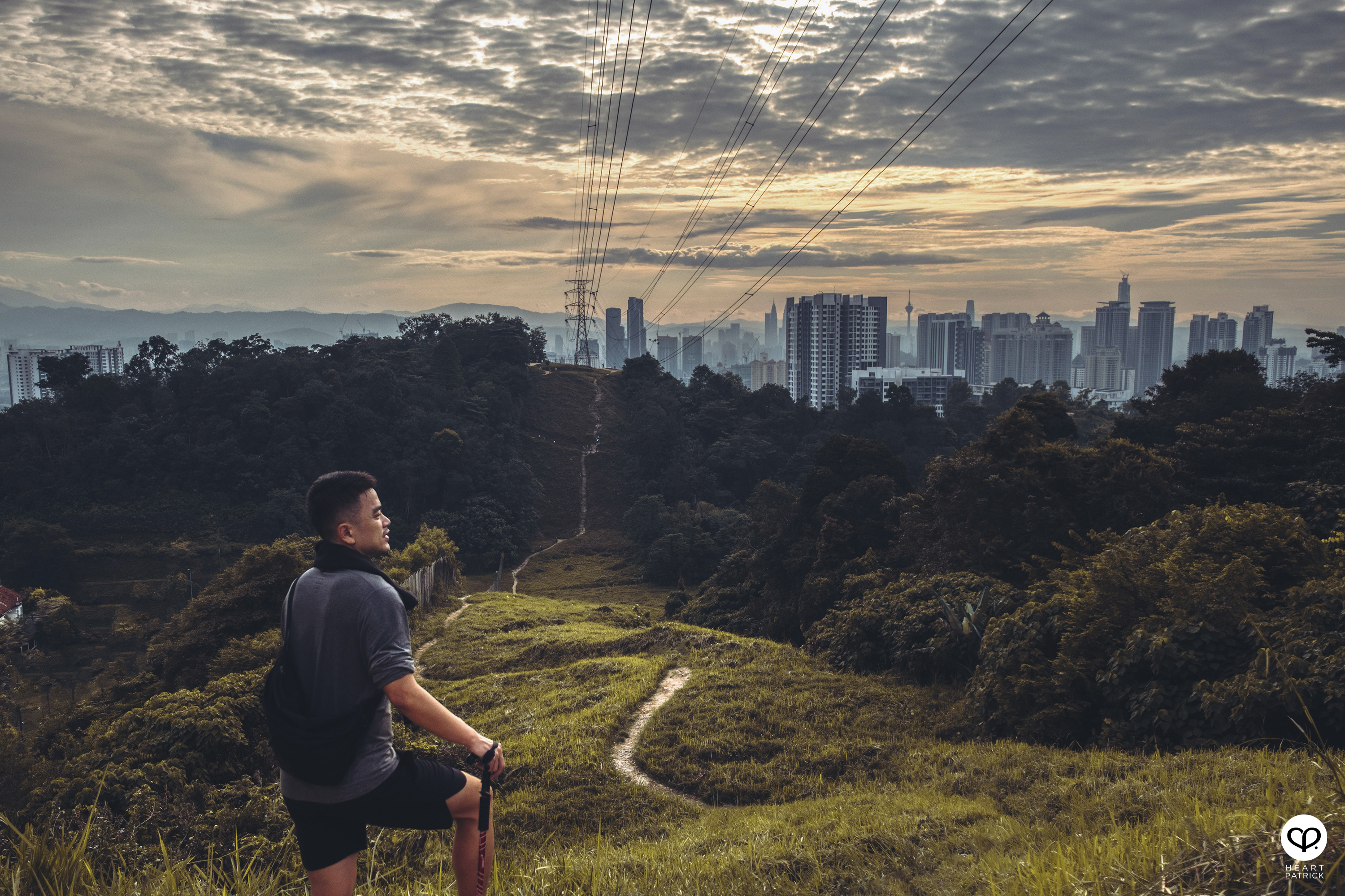 heartpatrick urban exploring hiking bukit seri bintang segambut