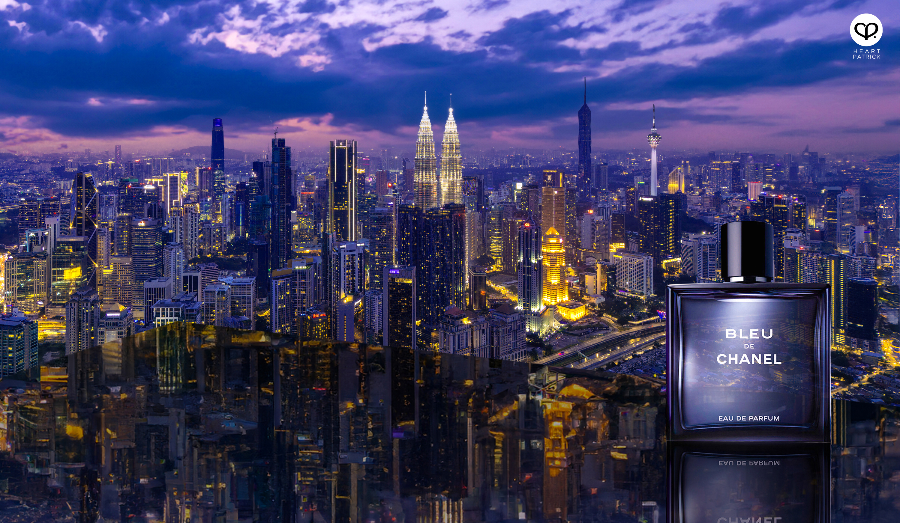 heartpatrick street aerial photography kuala lumpur chanel fragrance the edge 