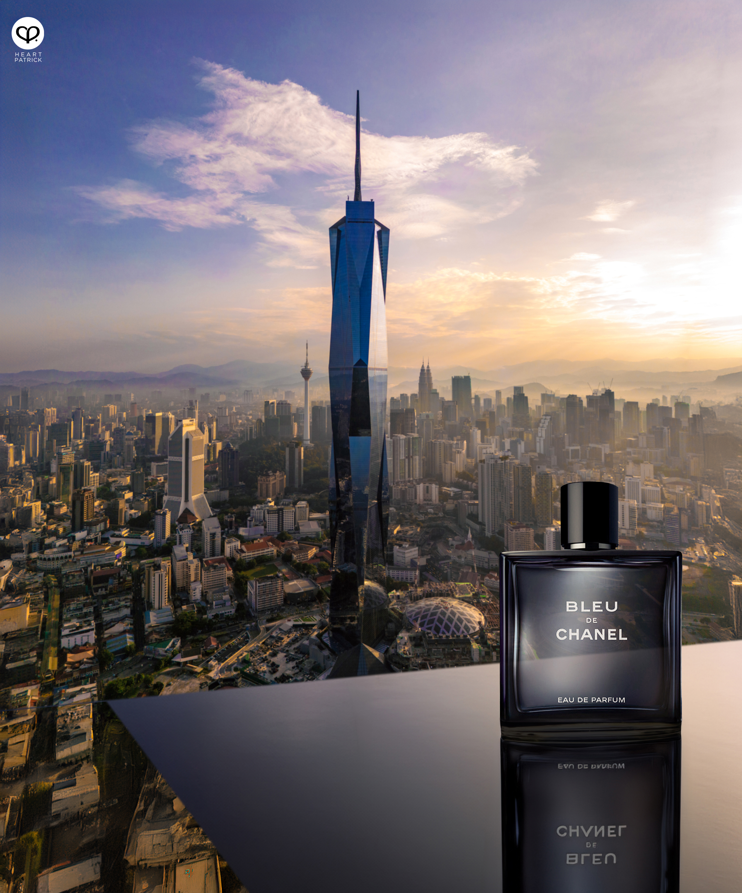 heartpatrick street aerial photography kuala lumpur chanel fragrance the edge 