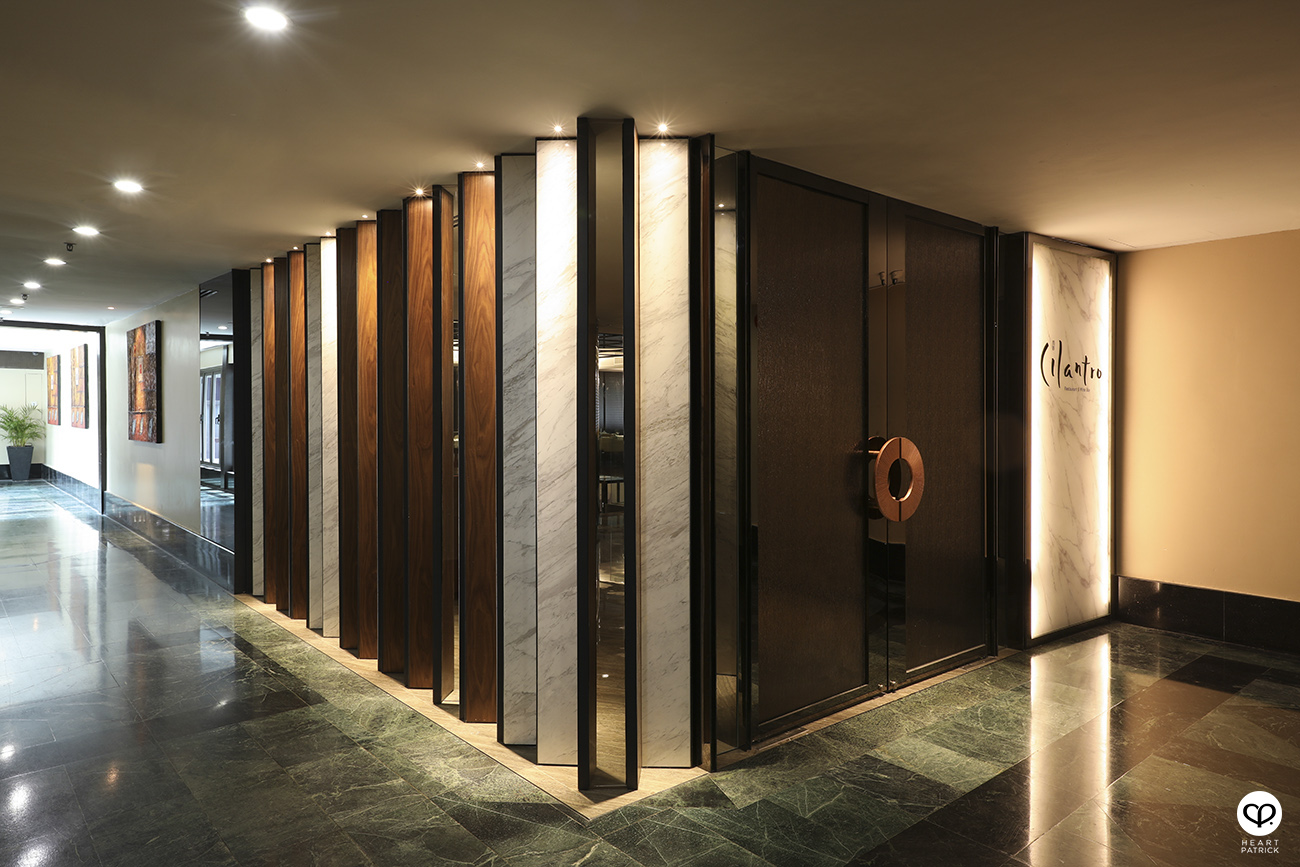 heartpatrick interior architectural photography Cilantro restaurant wine bar micasa jalan u thant