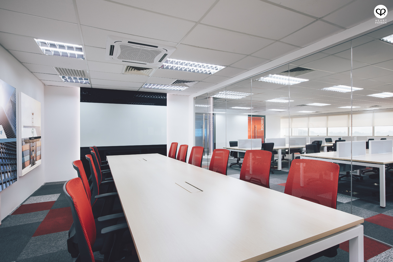 heartpatrick interior photography crimson logic office midvalley by YK Interiors