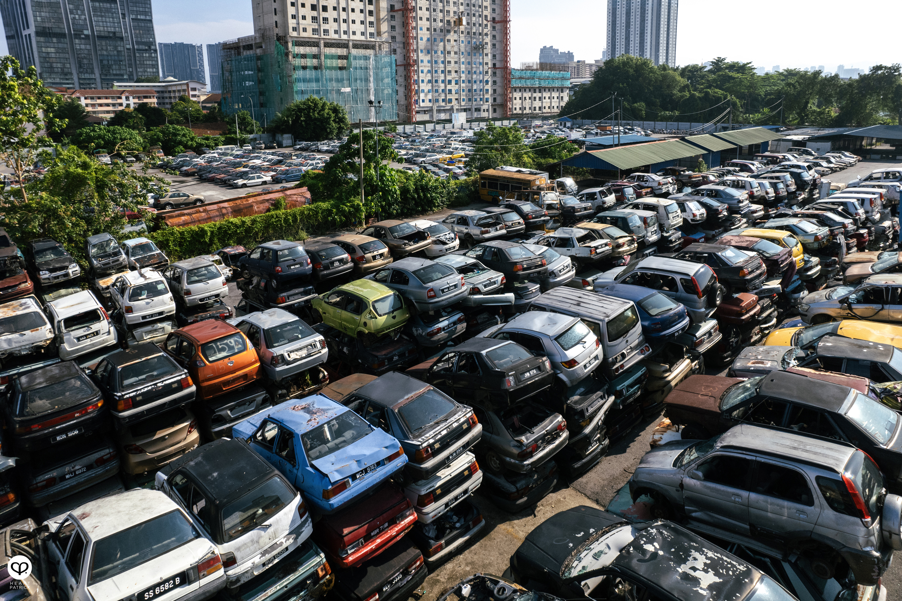 heartpatrick urban exploring dbkl abandoned vehicles depot sentul kuala lumpur