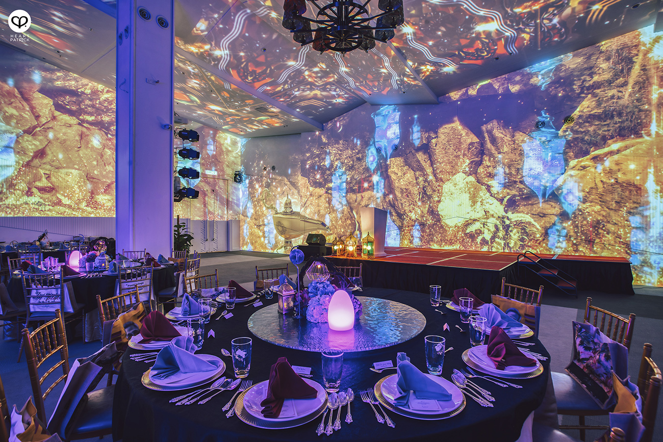 heartpatrick spaces interior photography de wan light projection event hall the linc kuala lumpur