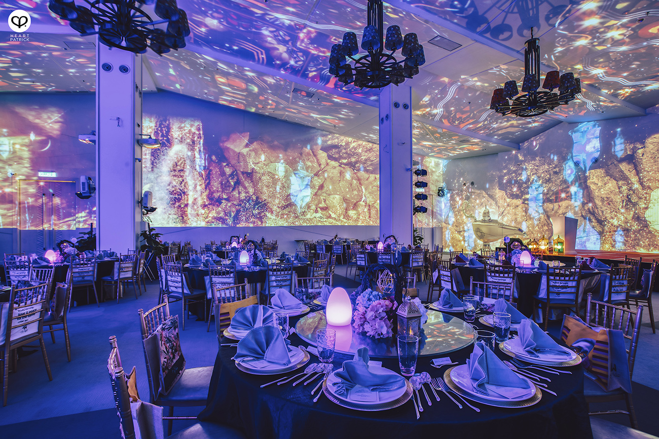 heartpatrick spaces interior photography de wan light projection event hall the linc kuala lumpur