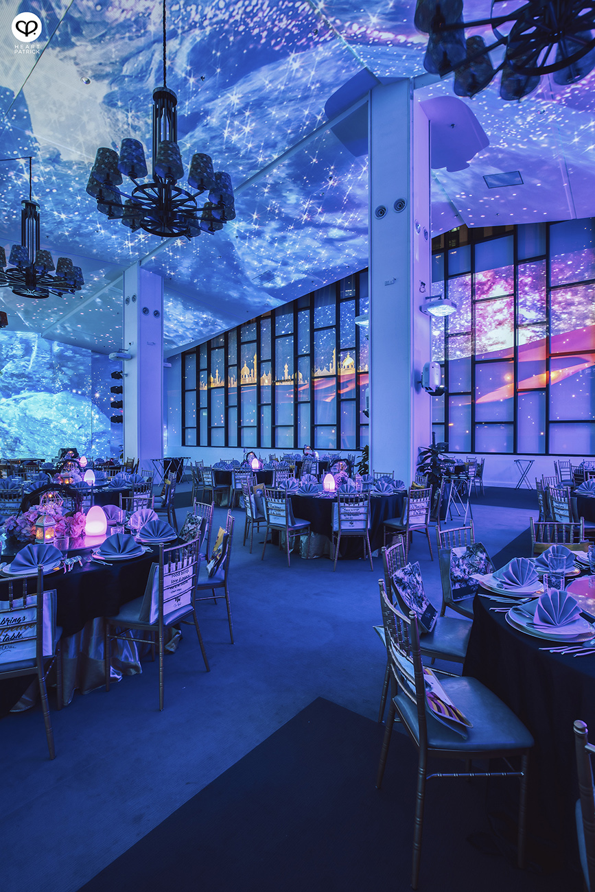 heartpatrick spaces interior photography de wan light projection event hall the linc kuala lumpur