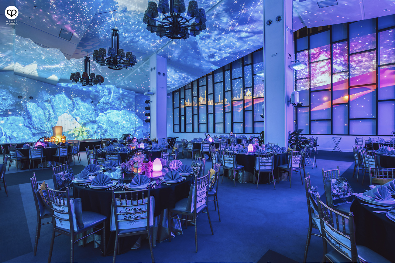 heartpatrick spaces interior photography de wan light projection event hall the linc kuala lumpur
