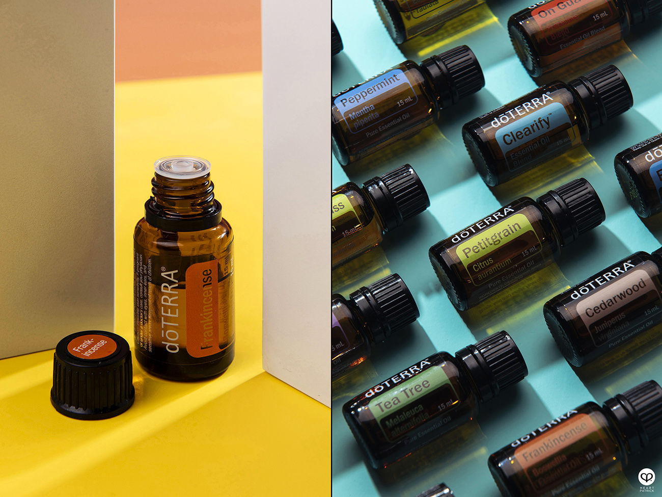 heartpatrick product photography dōTERRA Essential Oils