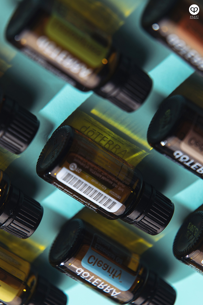 heartpatrick product photography dōTERRA Essential Oils