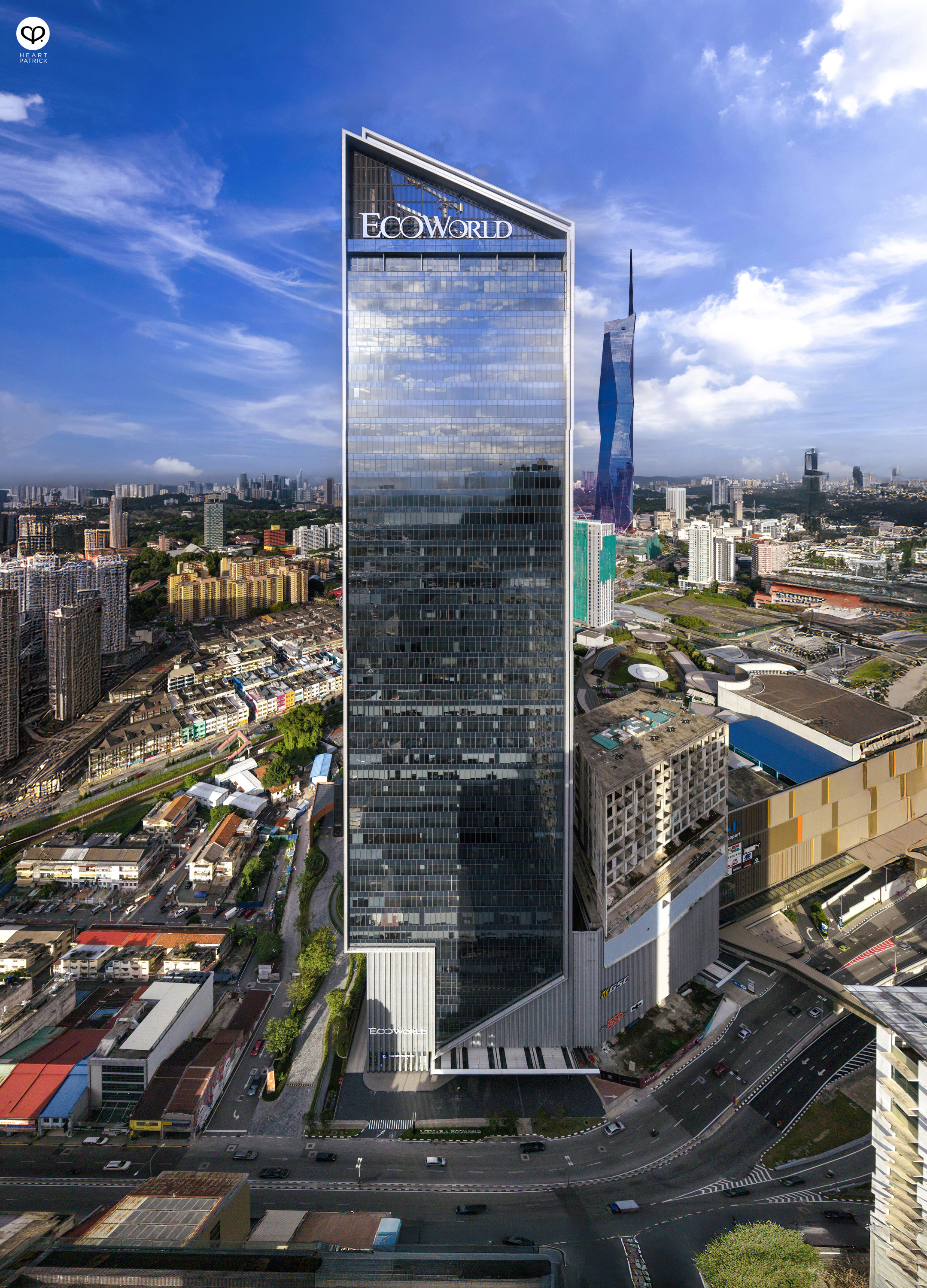 heartpatrick architecture real estate property developer photography menara ecoworld bbcc
