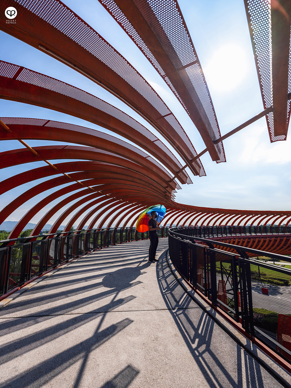 heartpatrick architecture urban exploring elmina shah alam iconic bridge