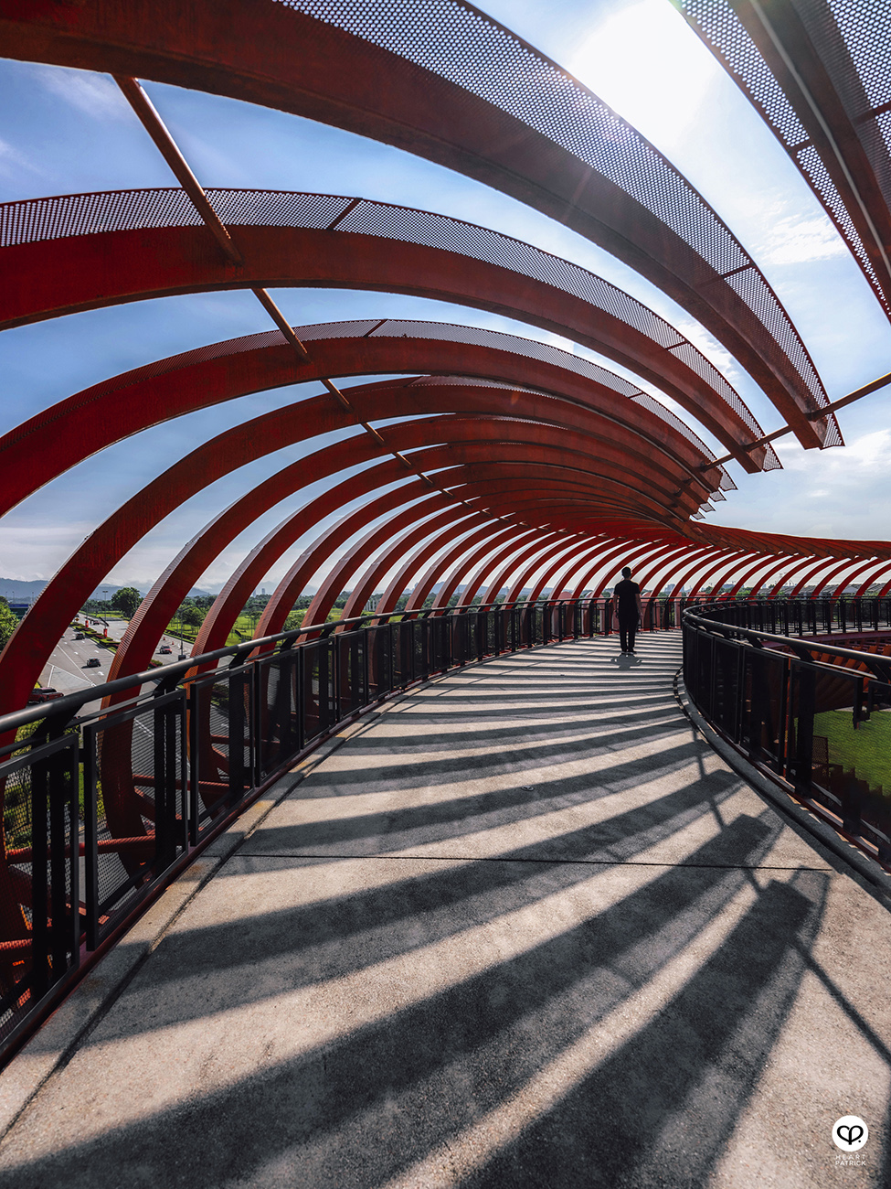 heartpatrick architecture urban exploring elmina shah alam iconic bridge