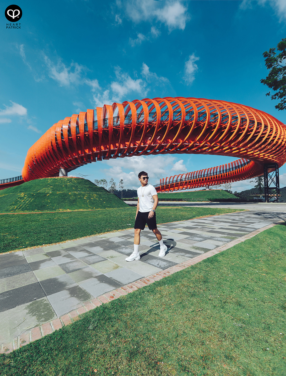 heartpatrick architecture urban exploring elmina shah alam iconic bridge