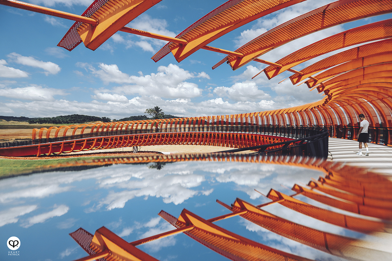 heartpatrick architecture urban exploring elmina shah alam iconic bridge