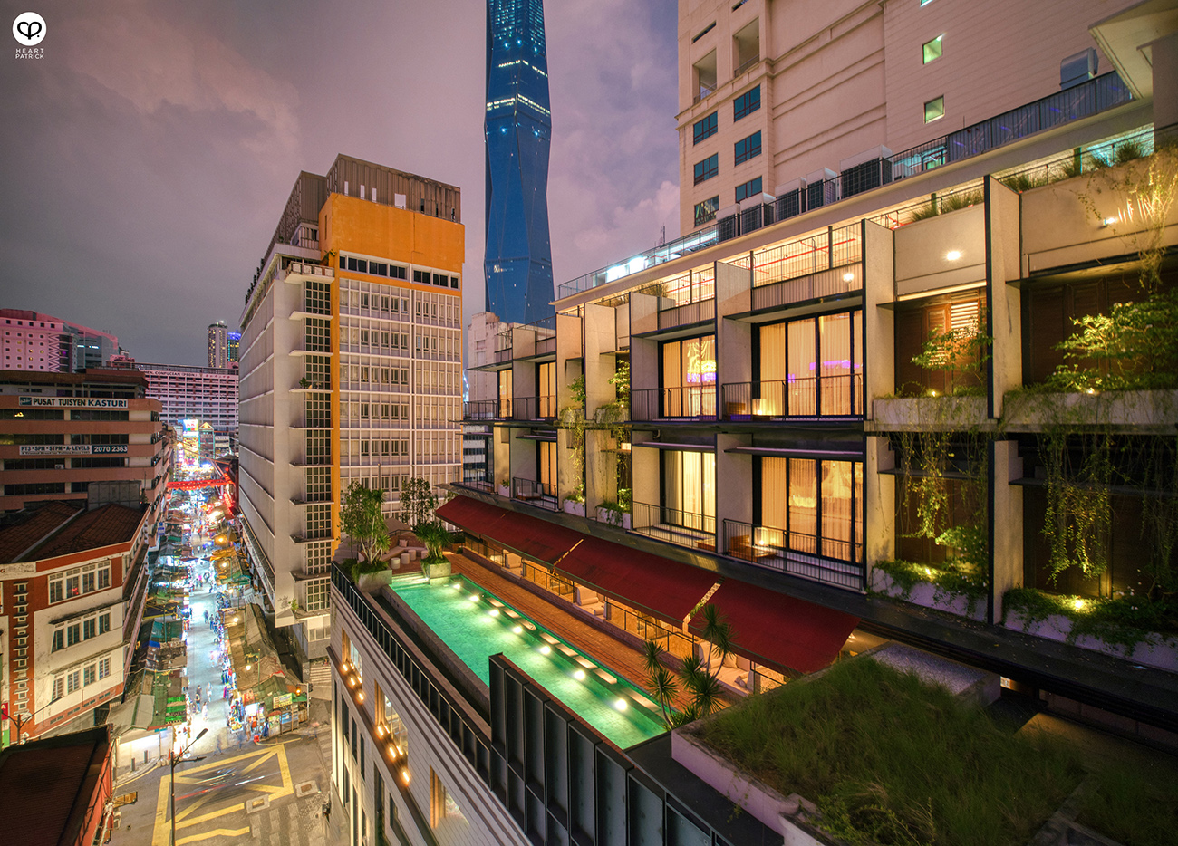 heartpatrick architecture hotel photography else kuala lumpur chinatown petaling street malaysia