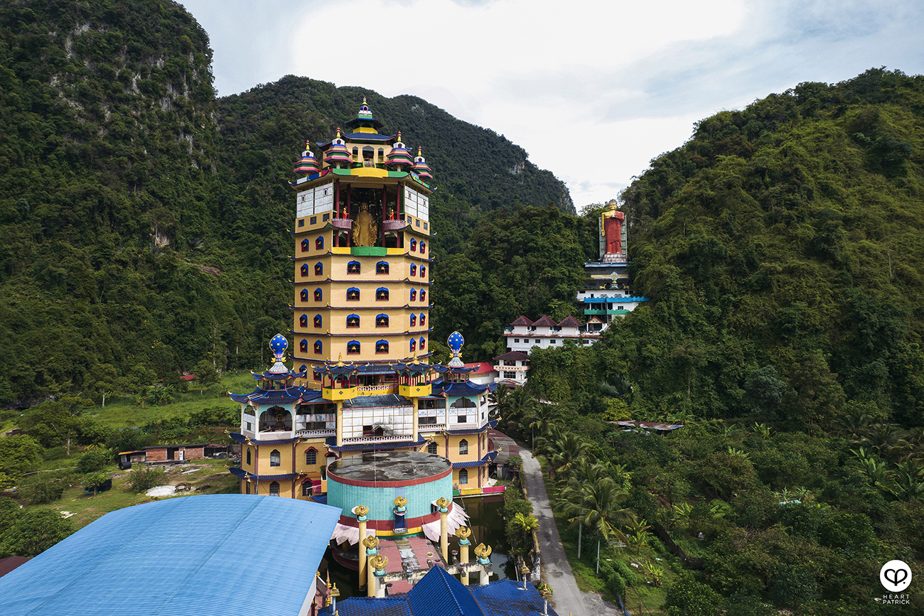 heartpatrick urban exploring enlightened heart buddhist temple tibetan tambun perak 