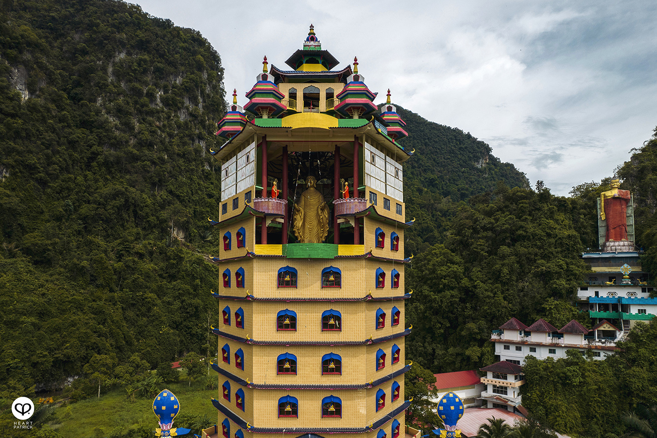 heartpatrick urban exploring enlightened heart buddhist temple tibetan tambun perak 