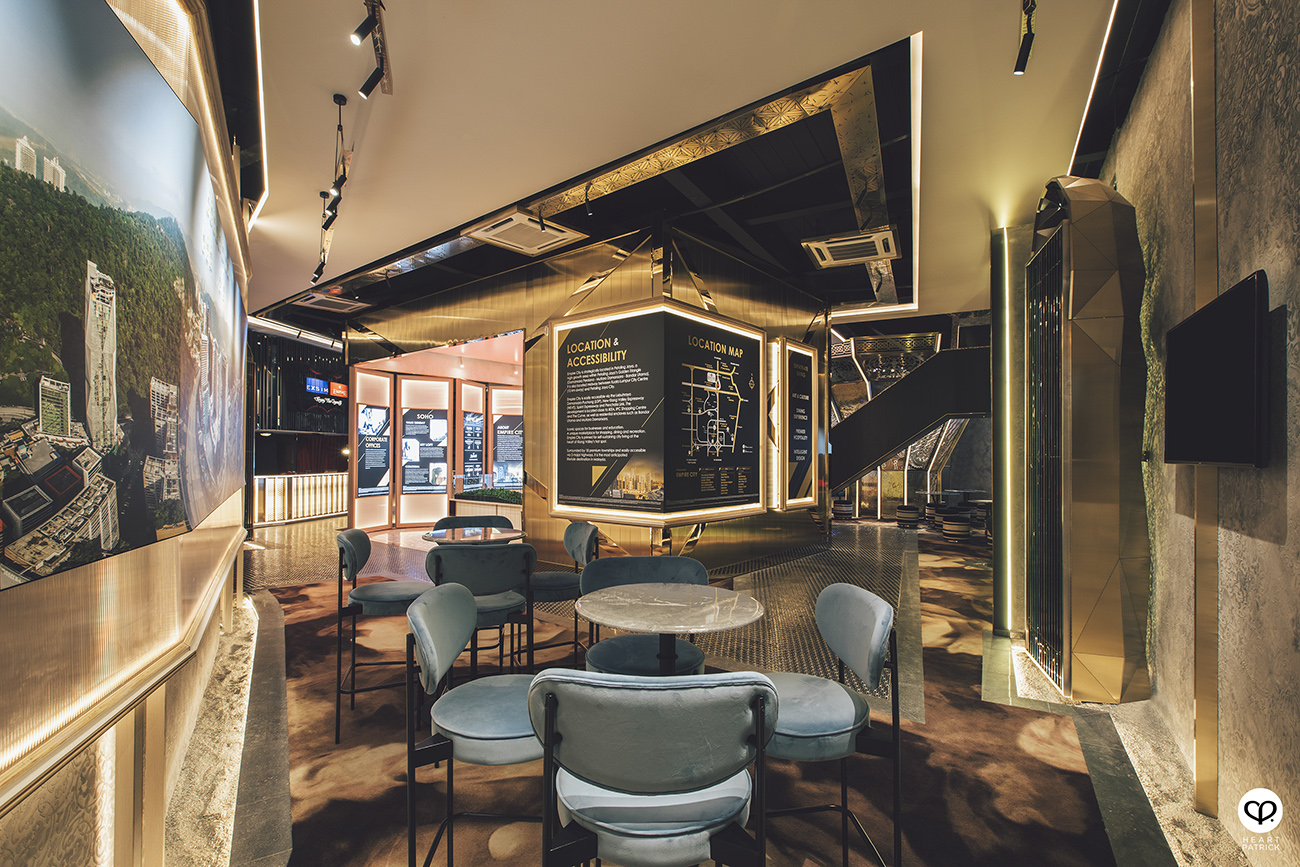 heartpatrick interior photography exsim sales gallery empire city motto design