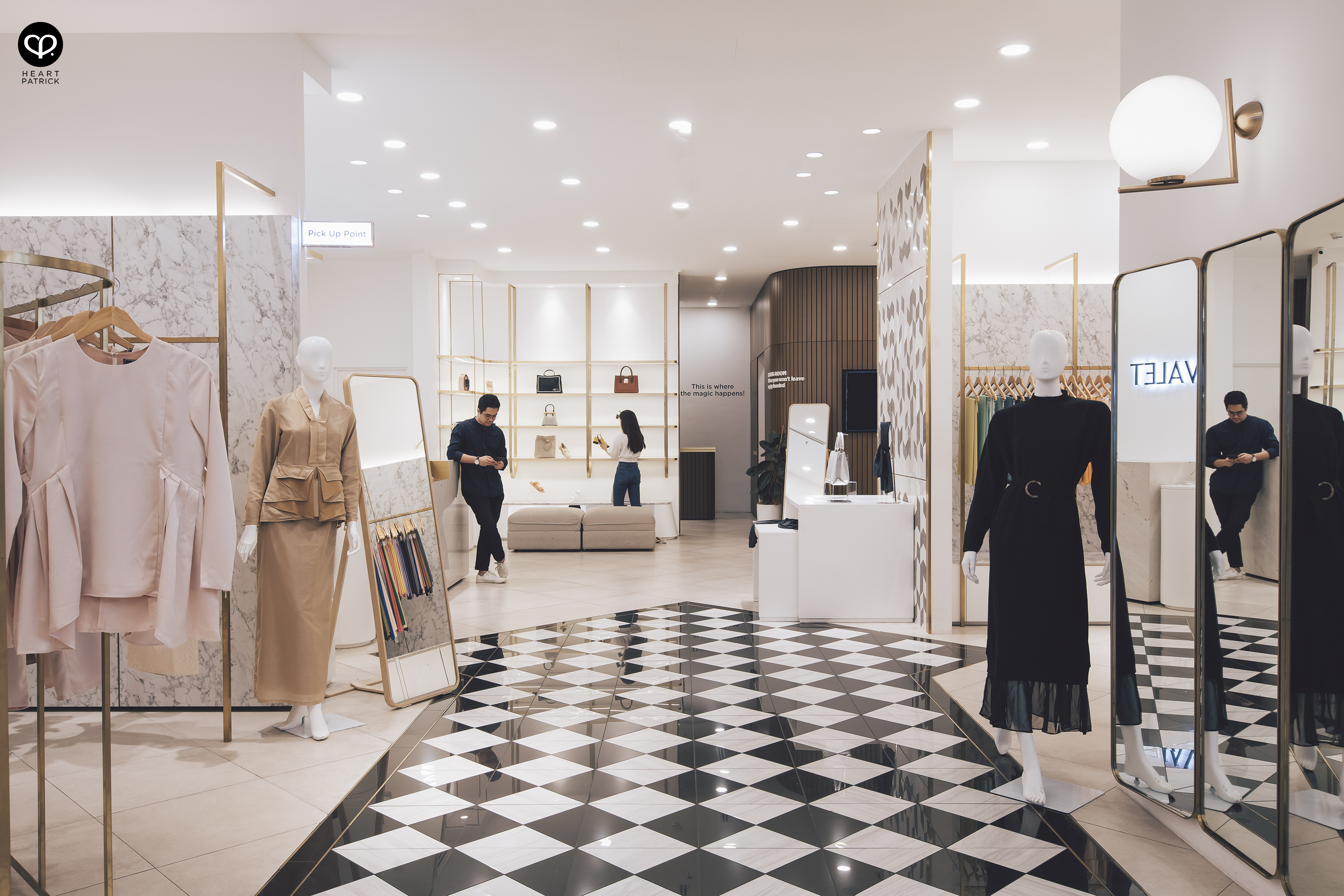 heartpatrick interior photography fashion valet IOI city mall studio works