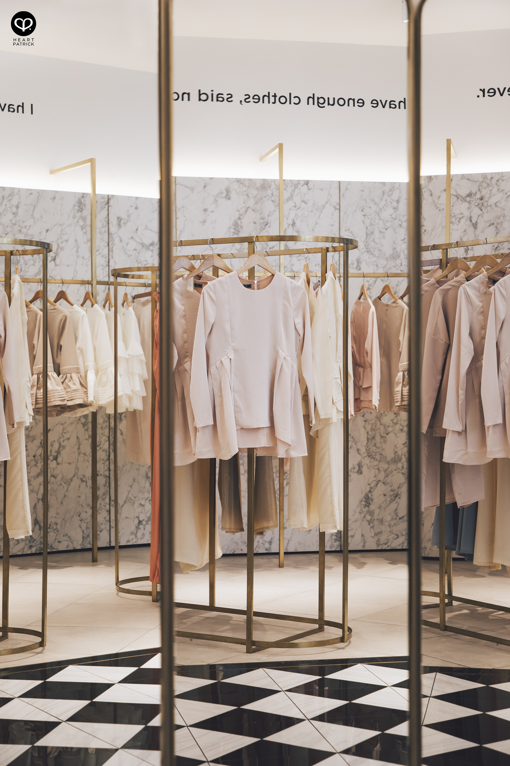 heartpatrick interior photography fashion valet IOI city mall studio works